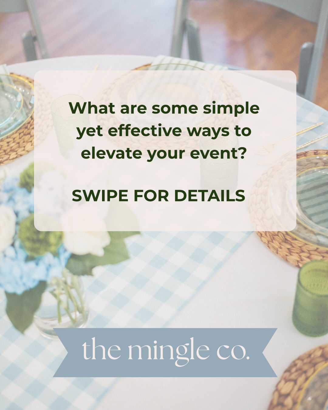 Want to take your event from good to unforgettable?
Swipe through for a few easy ways to elevate the guest experience with thoughtful details that make all the difference! ✨
_
Event Planner Near Me, Northwest Arkansas Events, Gala Planning, Private Event Planning, Corporate Event Planning, Women Owned Business, 2026 Event Trends, Elevated Event Experience