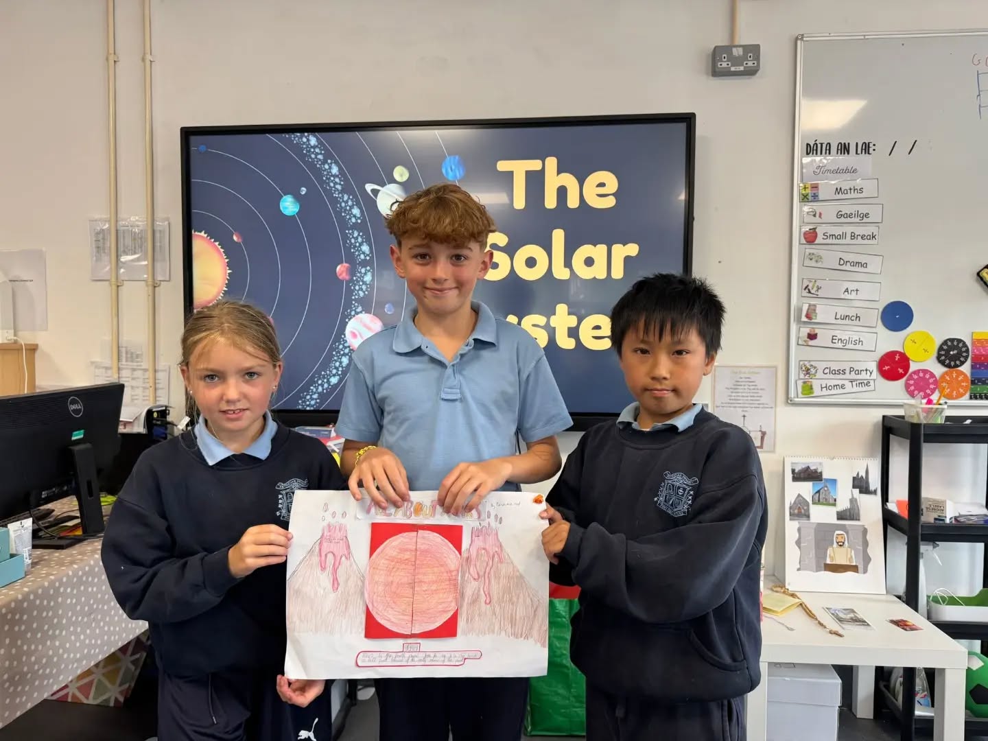 Ms Browne’s class had great fun exploring the planets through their fantastic research projects 🪐🌎