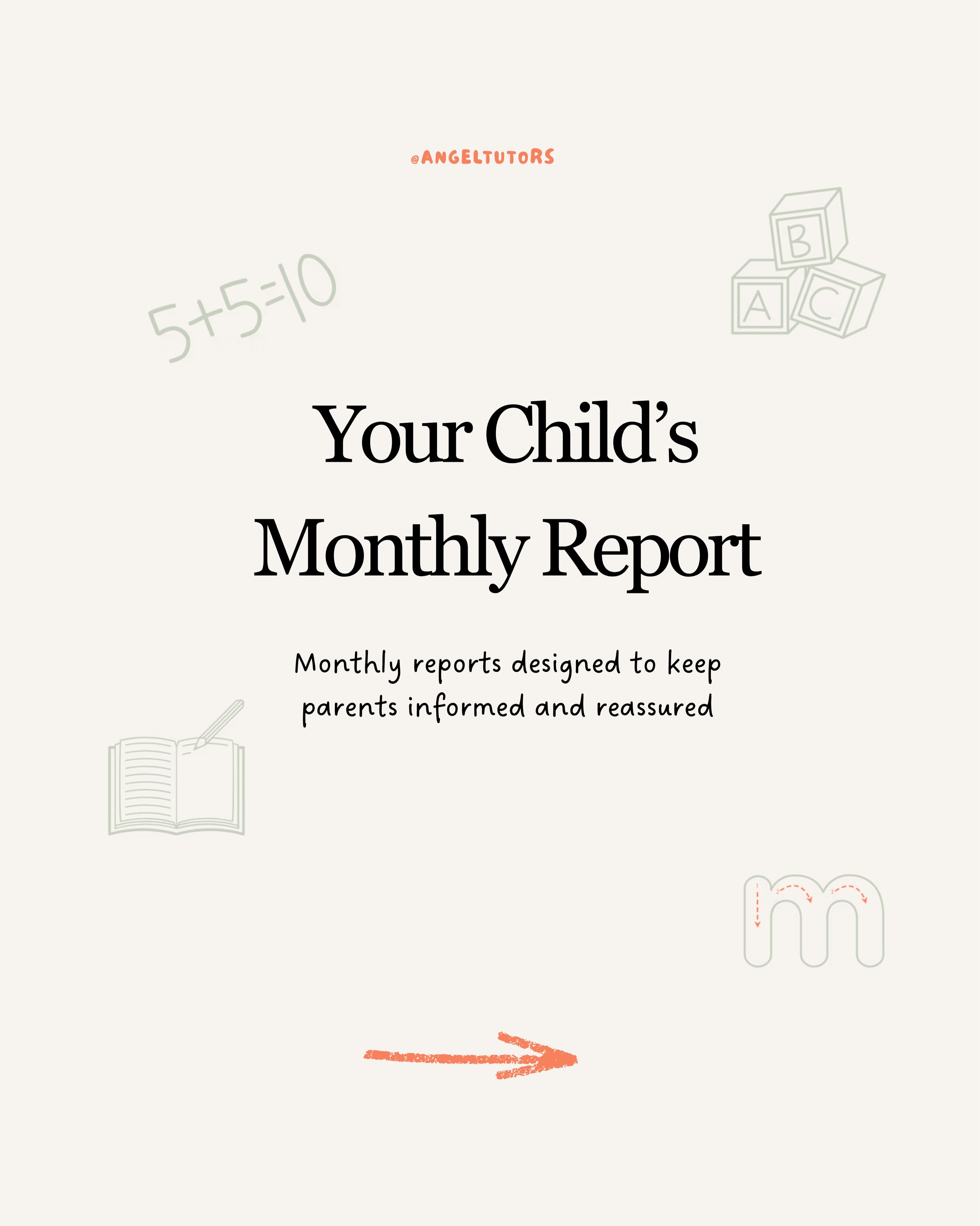 Your child’s progress is more than a grade - it’s a journey 🌱
Our monthly reports give parents a clear, evidence-based snapshot of learning, complete with highlights, photos, and achievements, so you can see the impact of every session🧡
We know that parents want more than just a quick update at the end of a lesson. That’s why every month, we provide a thoughtful report that captures your child’s learning journey.
📖 Each report includes:
• Learning highlights
• Photos from sessions
• Progress and achievements
• Evidence of growth over time
It’s a meaningful record you can look back on, celebrating every milestone - big and small - and seeing the real impact of consistent tuition.
Because progress deserves to be seen, shared, and celebrated ✨
#learning #britishcurriculum #education #tutoring