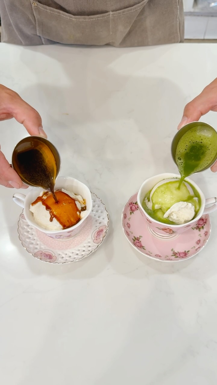 Choose your treat ☕️🍵🍨