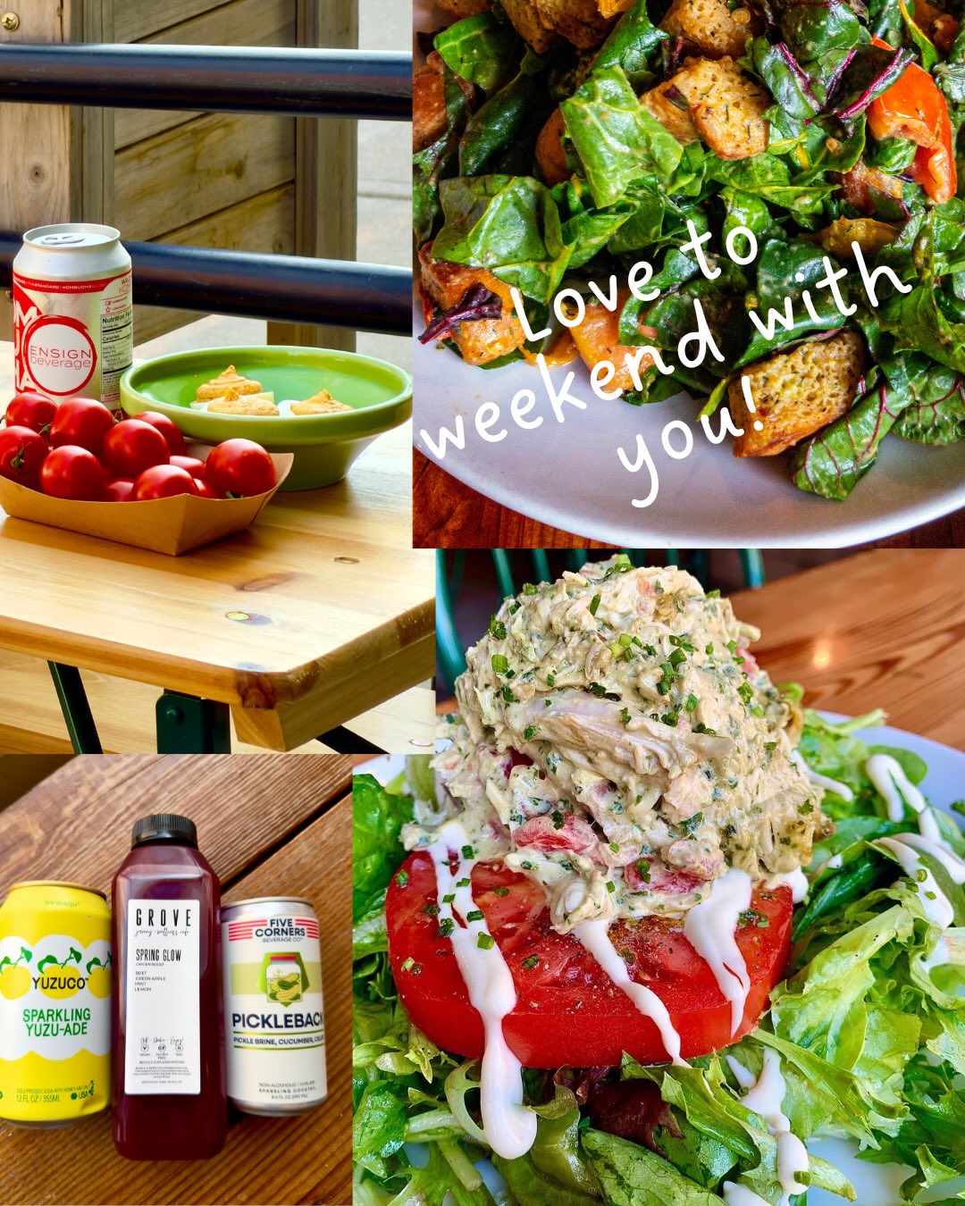 Good morning ☀️ Enjoy your day, super excited to see you ✨ Big Salads & Bevs from the fridge 😎
www.kitchentableomaha.com
Dine IN, Takeout, Door Dash!
Thank you for choosing: small, local, scratch-made, with love
Making food that makes you feels good — eating with the seasons, a little something for everyone ✨
Shop Small x Eat Local