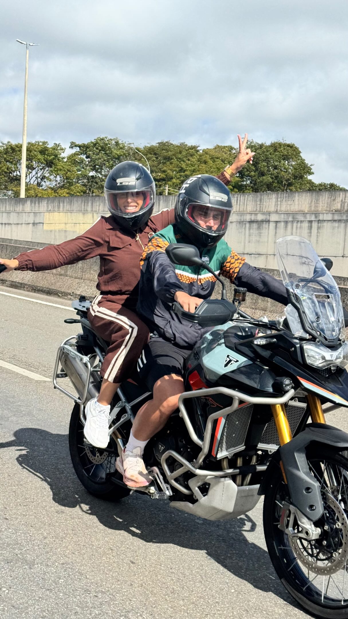 Um test ride de responsa.
#triumphbr @triumphbrasilia @triumphbr