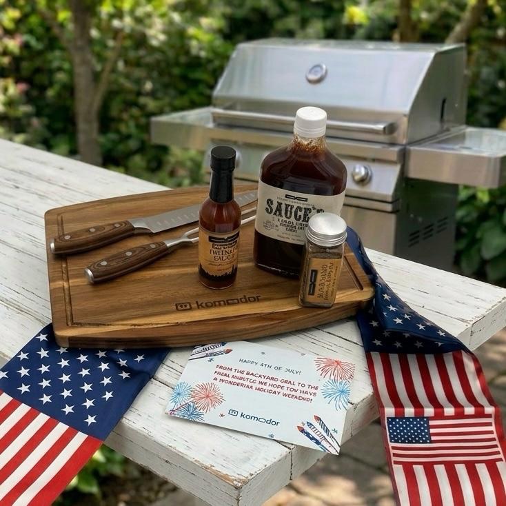 When it comes to grilling gifts, nothing beats the combo we put together for @Komodor Enjoy the summer!