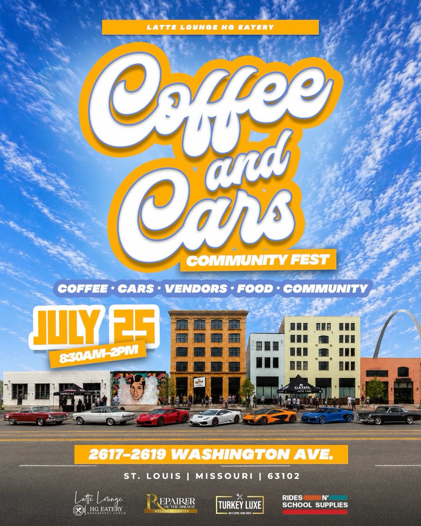 COFFEE & CARS | COMMUNITY FEST
This isn’t just a car show… it’s a community experience.
Join us July 25 for a day filled with coffee, community, movement, shopping, food, and fun for the whole family.
✨ Car Show
✨ Local Vendors
✨ Mini & Me Movement Class (@zosrootedmama x @32fitnesslife)
✨ Pilates Sessions ( @32fitnesslife )
✨ Flower Bar
✨ Food & Drinks
✨ Community Connections
Whether you’re coming for the cars, the coffee, the movement classes, or simply to enjoy a great day with your family, there’s something for everyone.
We are creating a space where people can gather, connect, and make memories together.
📍 2617 - 2619 Washington Ave
🗓️ July 25
Vendor spots are available. Message us for details.
Save this post, tag your people, and we’ll see you there. 🤎