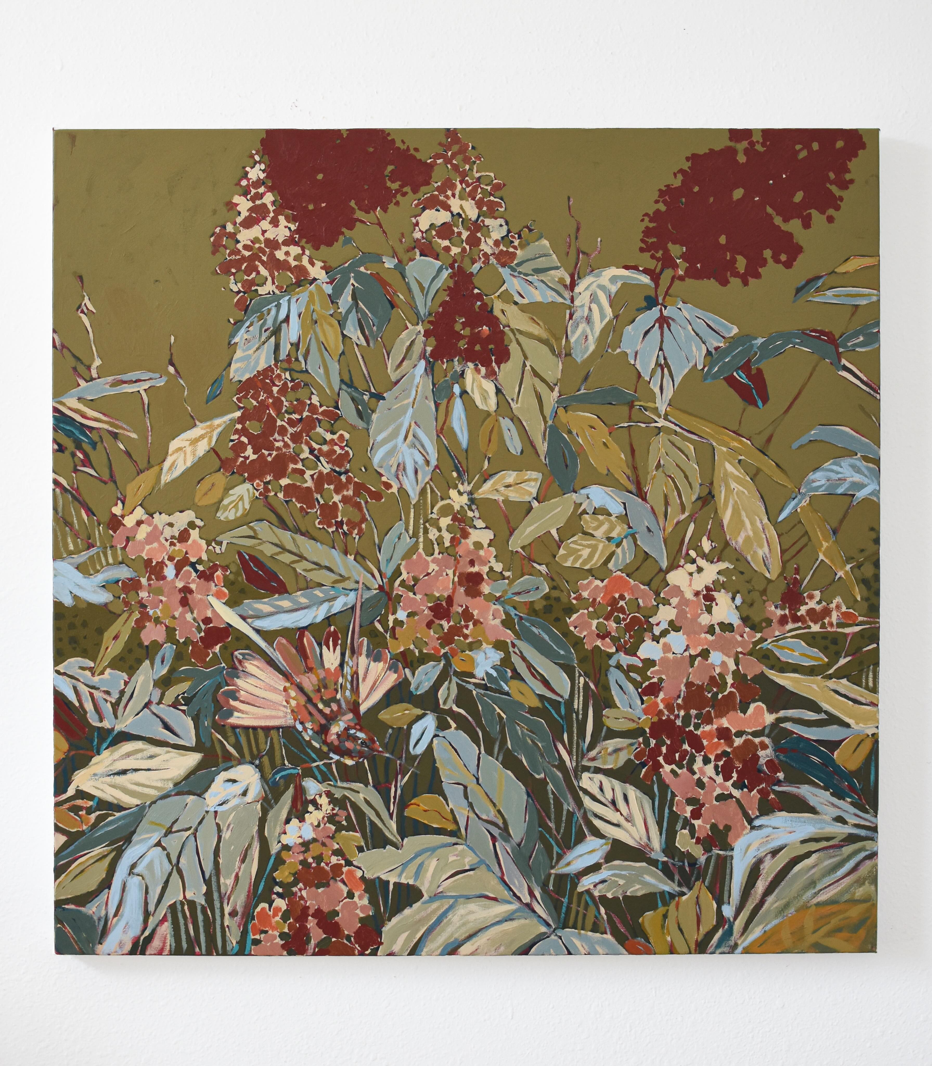 Hydrangeas on repeat 🩵
“Liminal” - one of my favorites from the Hydrangeas + Hummingbirds series and one of the final large works in the body of work. 36x36 + available @shaingallery !