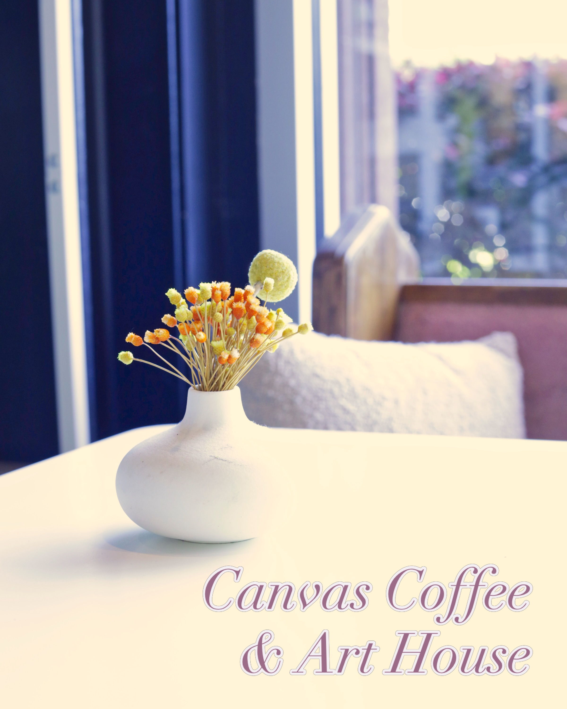 I have a hard time promoting myself. What I don’t have a hard time promoting are brands, people, a story, and a mission I can get behind. One of those is @canvas.coffee.art , a local family owned art gallery, coffee shop, and totally vibing hangout spot. Geneviève’s art is ethereal, Arin’s specialty coffee delectable, and the interior is colorfully cheerful. Located on Stone Avenue it is conveniently close to Wade Hampton, Main St, and @downtowngreenville with on-site free parking and an inspiring, quiet, light-filled cafe to work in. We first discovered Canvas during the coffee crawl a few months ago and instantly fell in love. One of the things that I love is their story- how when Arin would get home from work Geneviève would handoff the kids to him and head out to the garage to paint as a way to have some time to herself after becoming a mom. As a new mom myself, I can really sympathize with this and honestly, I’ve also considered taking up painting! What’s really inspiring though is that they developed this into a unique concept business and actually launched it. Starting any business is difficult, starting a business where both parents will be entrepreneurs who want to maintain family life is even harder. So perhaps what I’ll do next is take one of her painting classes so I can learn from someone who’s already grown into being an exceptional artist and also support a local small business. I’ve always found painting soothing, but I’ve only attempted painting my house before, never a canvas. I’d love to hear more of Geneviève‘s story, use her work in clients homes in the future, and drink more of Arin’s delicious coffee. But right now they need our help to stay open. So if you’re in the area or have some extra time today, head on down to Canvas Coffee & Art House to enjoy a cup of coffee, purchase a painting, sign up for a class, or buy a @freshlypickedbooks book, sink into a pastry, or select a handcrafted gift. Your support will help them stay open so they can both continue to share their art, and the art of other local artists, with Greenville! #greenvillepaintings #greenvilleartists #coffeeingreenvillesc #shoplocalgreenvillesc #artgallerygreenville