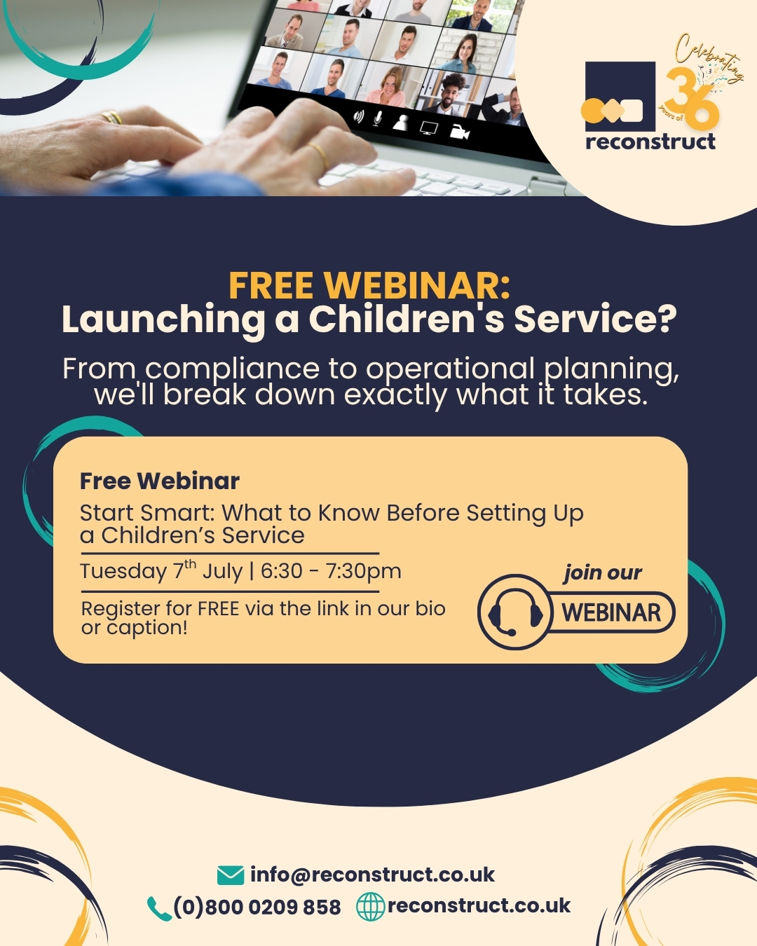 Free Webinar | Tuesday 7th July | 6:30 - 7:30pm
Are you ready to take the leap and start a Children’s Residential Home, Supported Accommodation, or education setting?
Launching a new service is exciting, but navigating compliance, staffing, and funding can be overwhelming. We’re here to help you build a clear, confident roadmap.
Join our next webinar to get practical insights on regulatory essentials, market needs, and the pitfalls you need to avoid to build a sustainable service.
Link in bio!
(P.S. Even if you can't make the live event, sign up anyway and we’ll send you the full recording afterward! 📩)