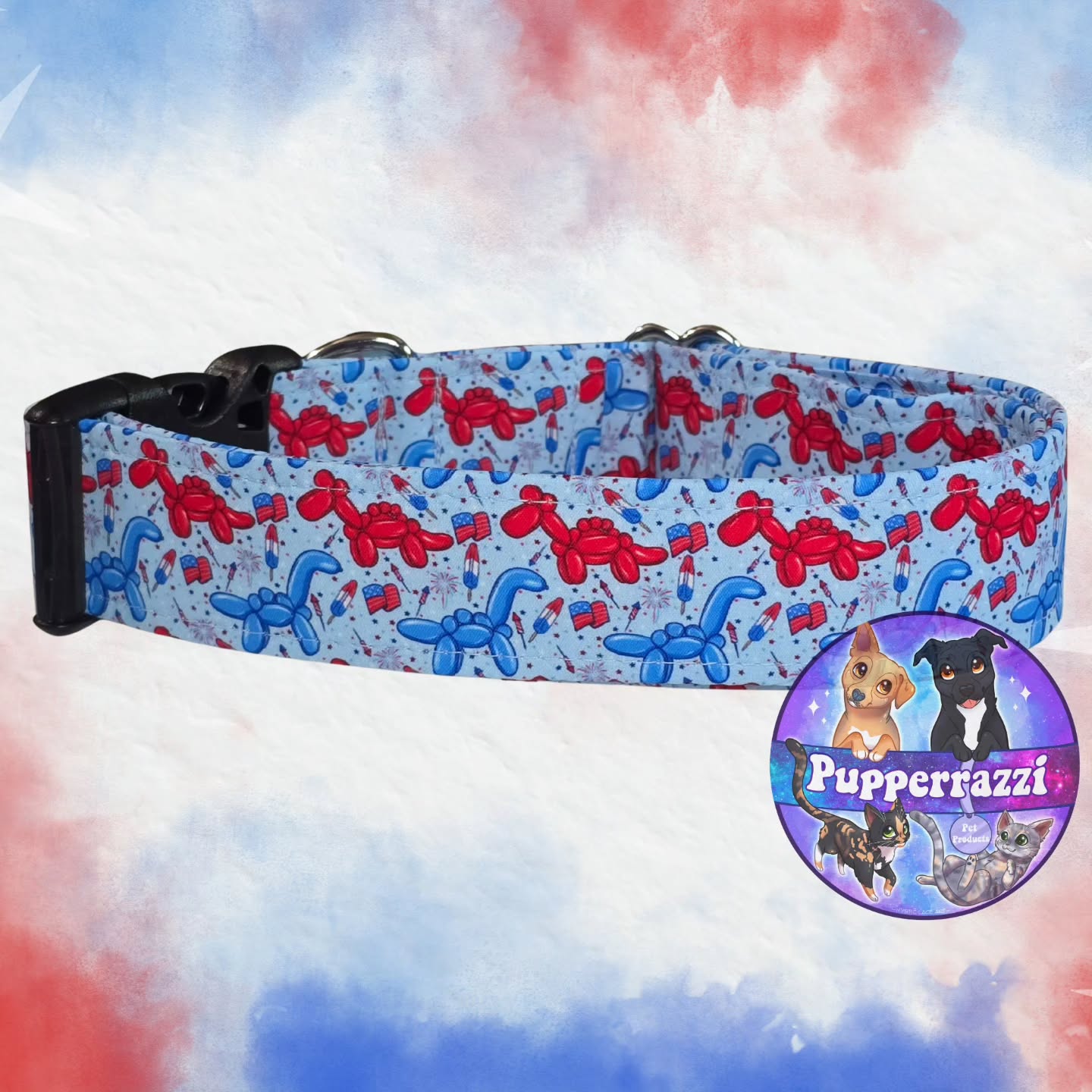 One of my favorite 4th of July prints this year! Such cute dino balloon animals! π