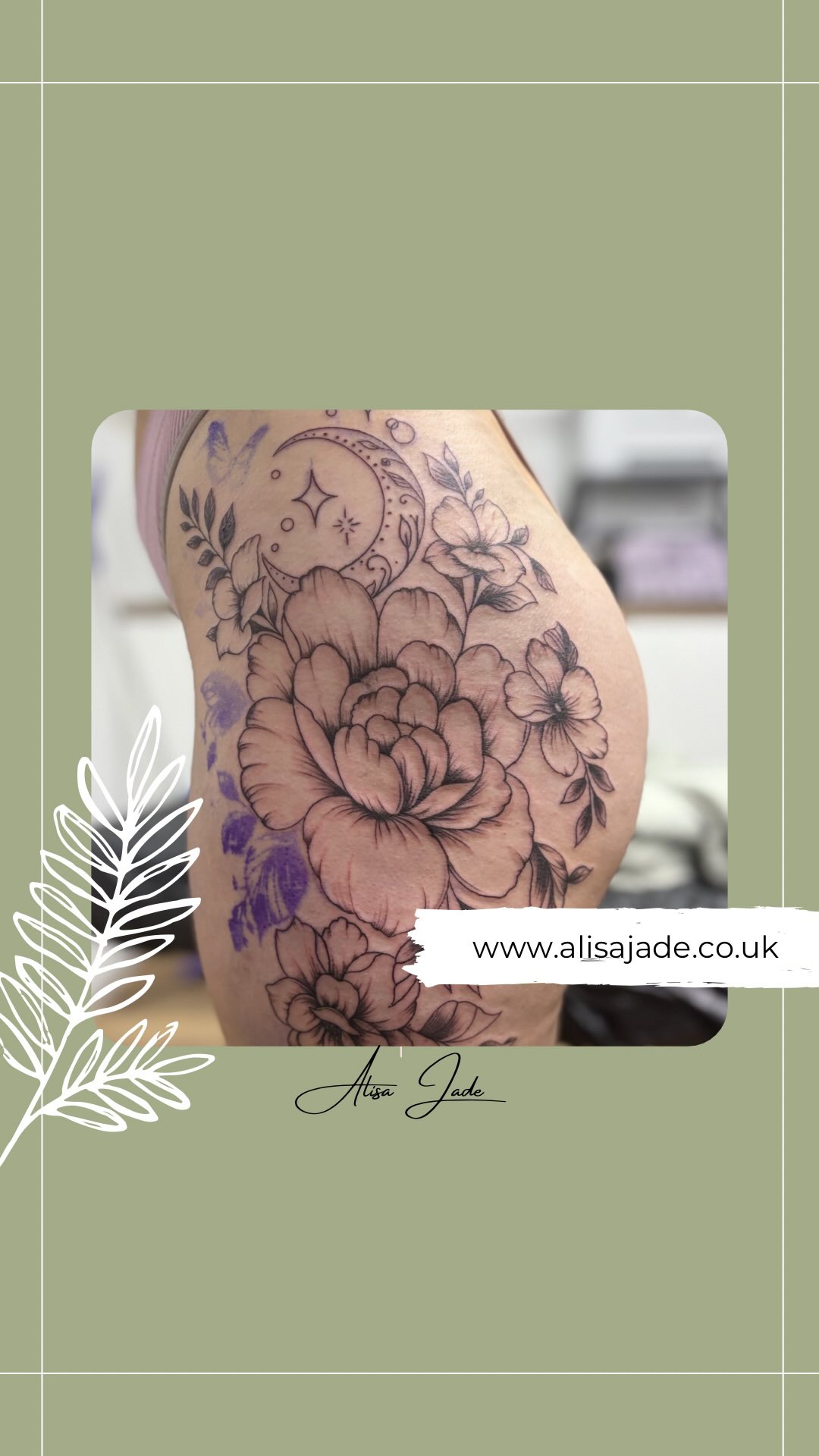 The best part about leg tattoos?
You can go as bold as you like… and still choose when to show it off.
DM to discuss your next tattoo 💚