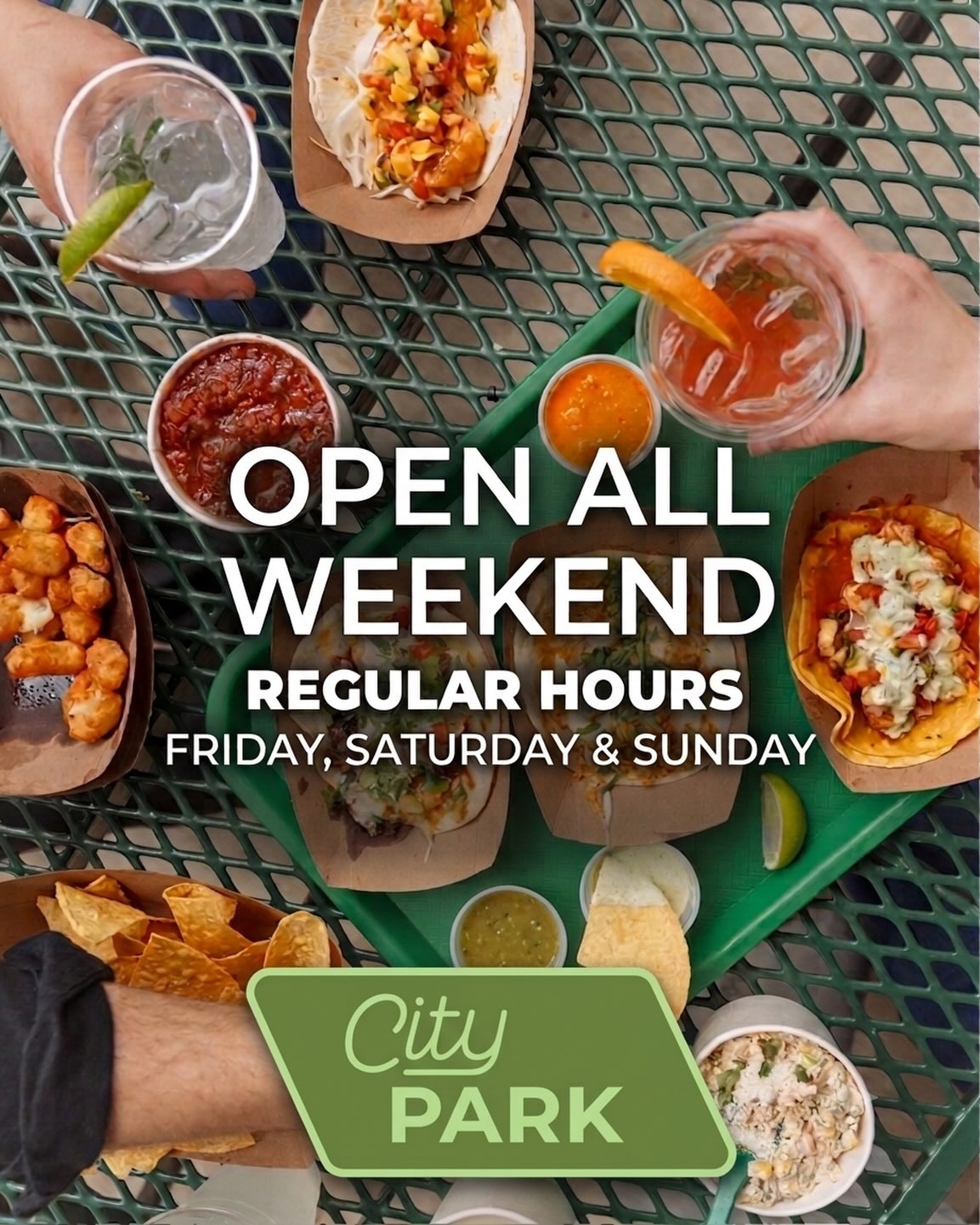 🇺🇸 Your Fourth of July weekend headquarters starts here! 🎆🍻 We’re open ALL weekend long, serving up cold drinks, great food, and the best patio vibes in town. Whether you’re celebrating before the fireworks, grabbing lunch with friends, or keeping the party going all weekend, City Park is the place to be! 🌭🍔🍹
Come celebrate America’s birthday with us—we’ll have the games on, the drinks cold, and the good times waiting. 🇺🇸✨
📍Open normal hours all Fourth of July weekend
See you at City Park! ❤️🤍💙