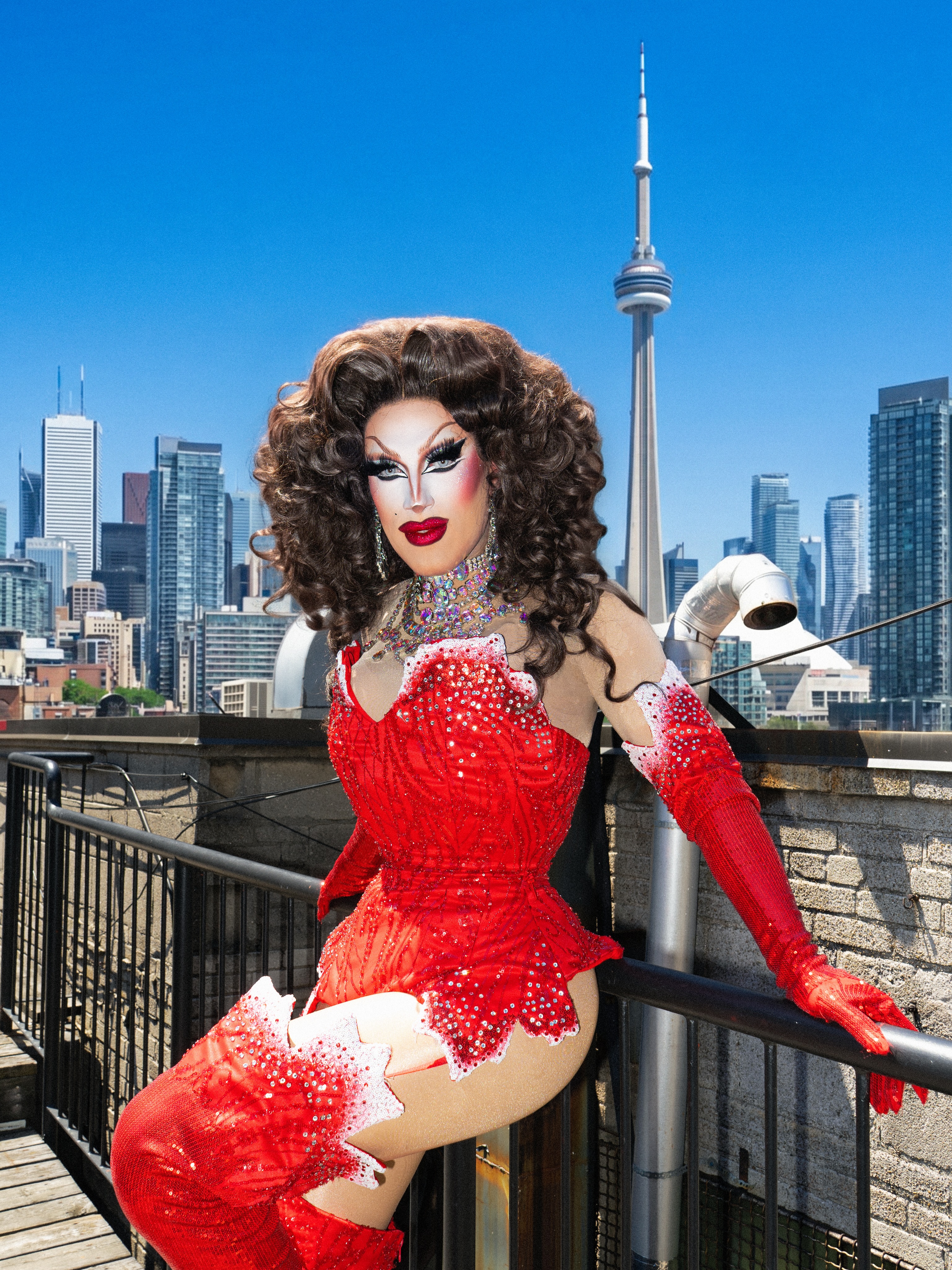 Going through something fierce during Toronto Pride 🏳️🌈
📸 @george_kerasias