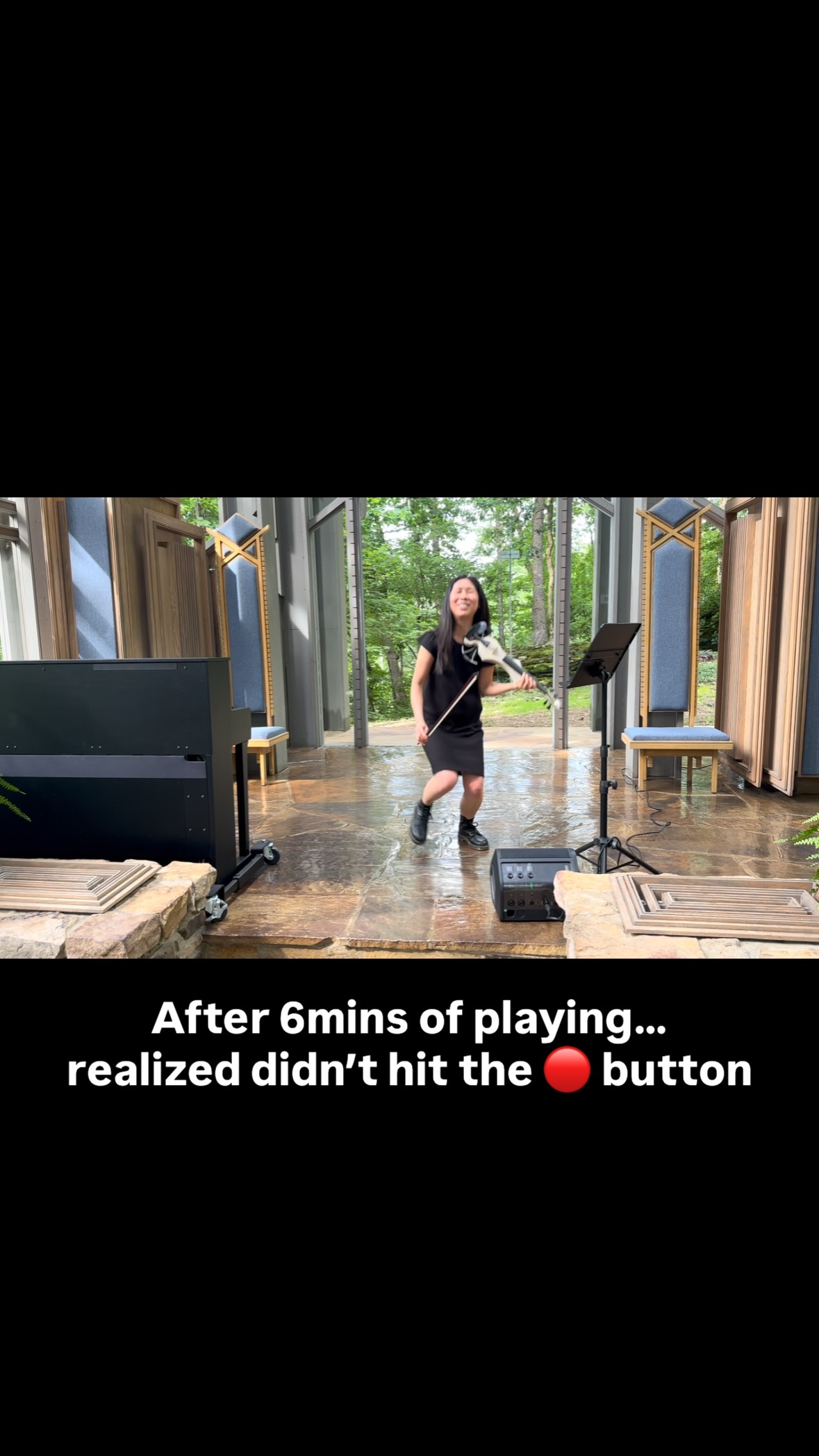 Making some videos @thorncrownchapel
Realized didn’t hit the 🔴 button after playing Canon in D🤣
Well, it happened.
Will be release after Lindsey Stirling’s recordings😉
Electric violin @gewastringsofficial
Violin I use https://amzn.to/4wkYtHX
Case I use https://amzn.to/4gfi86k ; https://amzn.to/4q5bZ04
#ng #violinist #thorncrownchapel