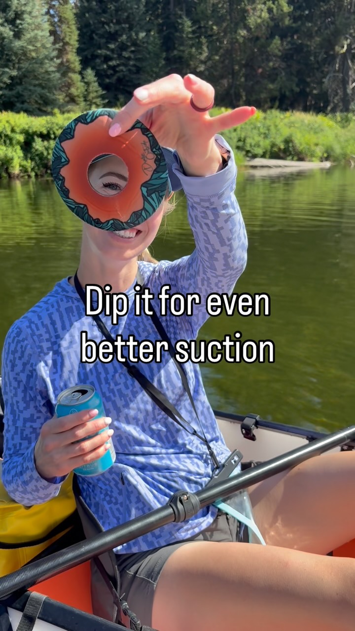 It’s so simple, but so genius! Never again will I not stay hydrated because I’m afraid to spill my drink while kayaking or SUP.