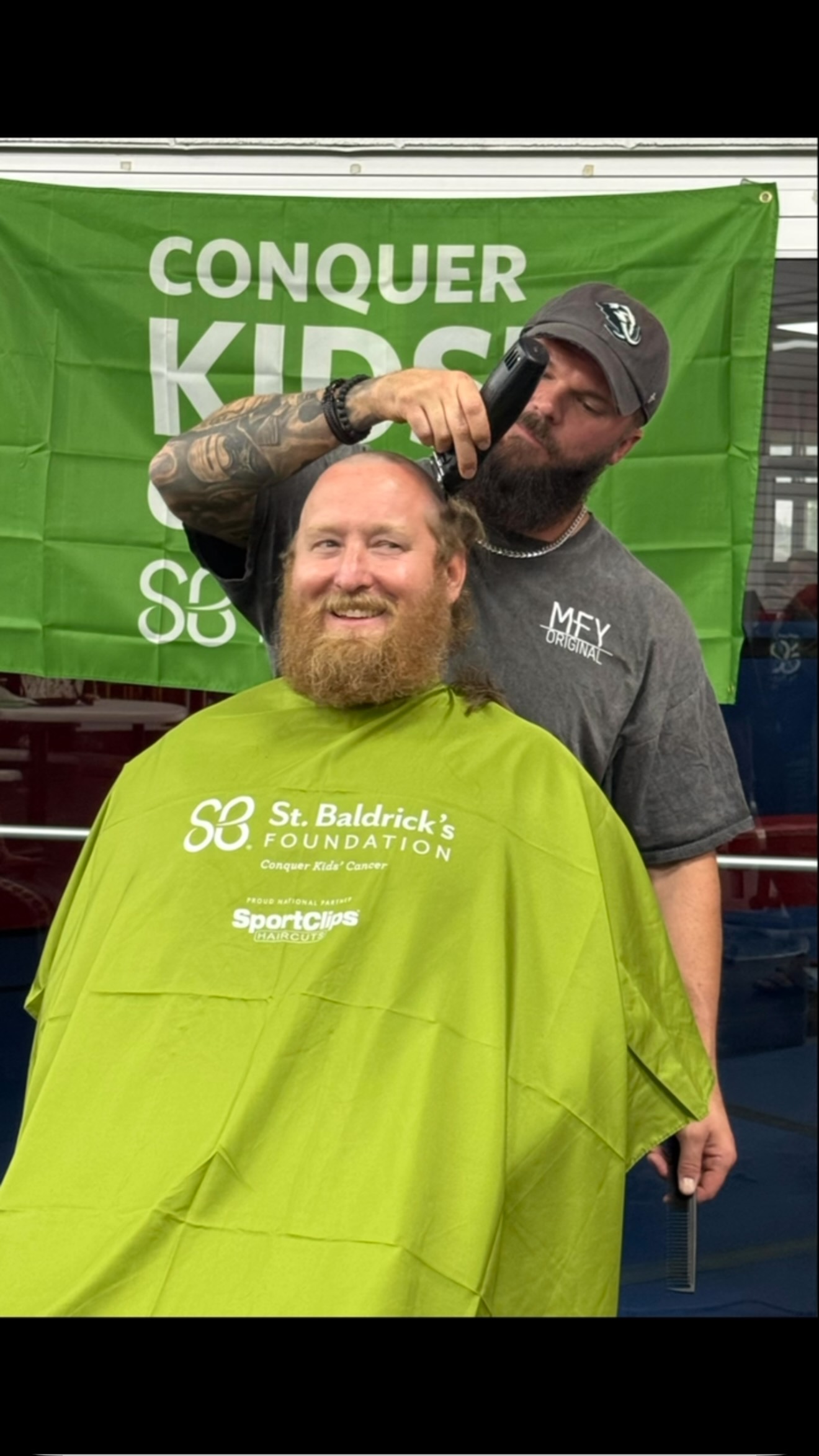 A few more photos of our @stbaldricks event from this amazing weekend captured by @brody93_ and @shortpromedia #effingterrible #hockeyisfamily #baldforacause