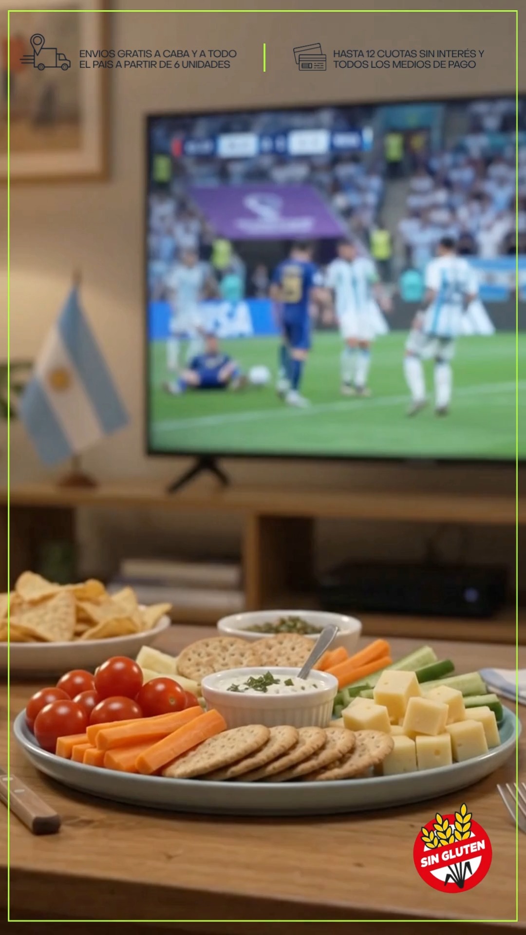 Son 90 minutos de tensión…
pero la previa se disfruta desde el primer bocado.
Cuando juega Argentina, la mesa también se prepara: picada, dips, algo rico para compartir y ese toque natural que no puede faltar. 💚
Sumá KROL a tus comidas mundialistas y viví cada partido con una mejor elección.
🌿 Aceite de canola virgen
💛 Prensado en frío
✅ Sin TACC
🥗 Ideal para dips, picadas, ensaladas y preparaciones caseras
Porque alentar también se disfruta en la mesa.
🇦🇷 Prepará tu previa con KROL.
📌 Guardalo para tu próximo partido.
#KROL #VamosArgentina #Mundial2026 #PicadaMundialista #AceiteDeCanola #PrensadoEnFrio #Omega369 #SinTACC #NaturalDeVerdad #LaMesaTambiénJuega #PreviaMundialista