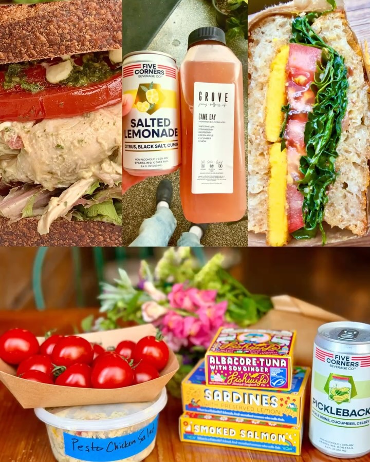 Good morning ☀️Enjoy your day, super excited to see you ✨Pesto Chicken Salad and Kale Caesars Sandwiches — perfect for staying cool 😎 Fun Bevs to beat the heat 🙌 Tomatoes and Tinned Fish — to go with you CSA surprises, Farmers Market finds and garden treasures for a simple summer evening 🤗
http://www.kitchentableomaha.com
Dine IN, Takeout, Door Dash!
Thank you for choosing: small, local, scratch-made, with love
Making food that makes you feels good — eating with the seasons, a little something for everyone ✨
Shop Small x Eat Local