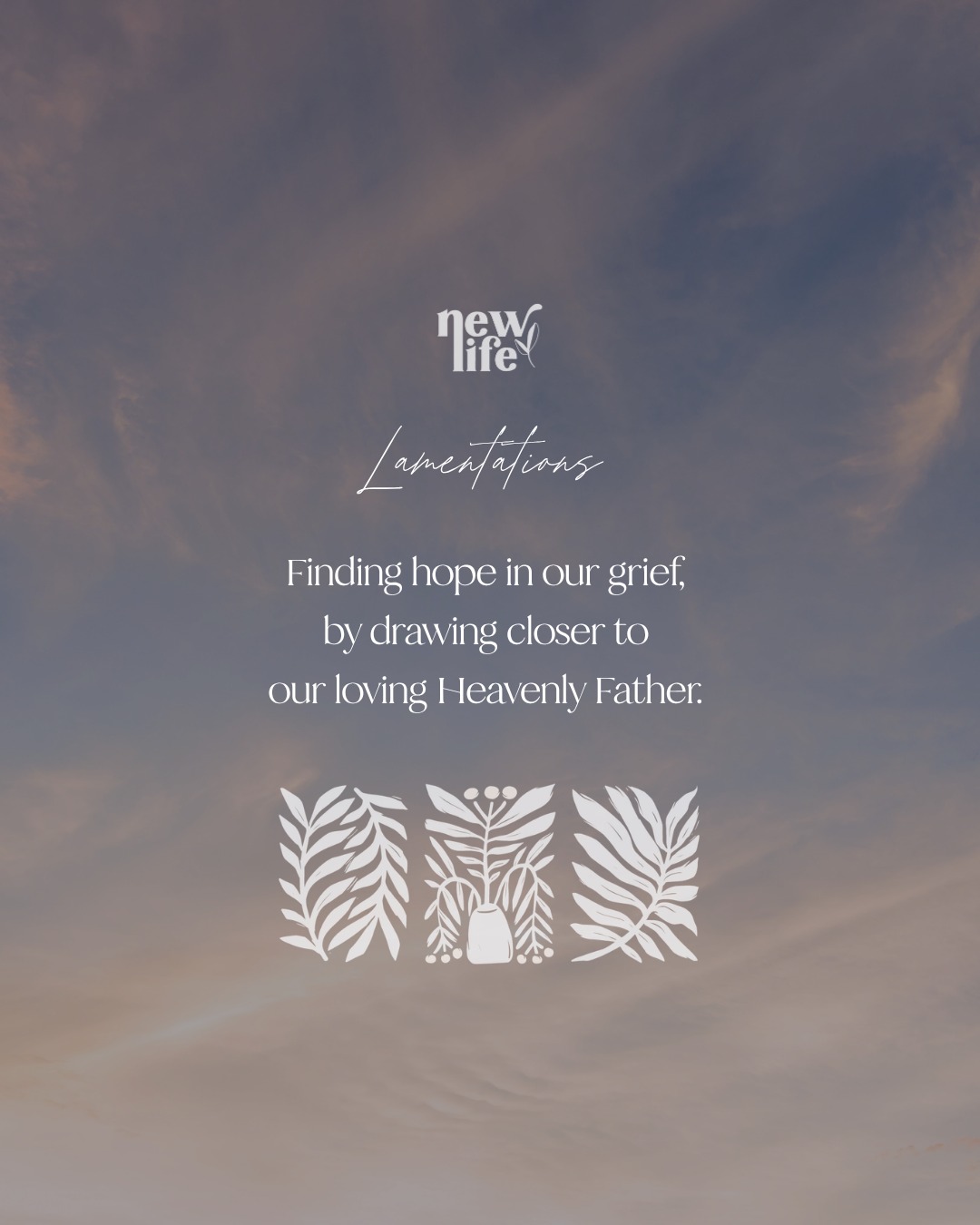 “Far from being a book that is just depressing or sad, Lamentations shows us how to come to God in our darkest times. It shows us how we can find hope in our grief by drawing close to our loving Heavenly Father.” - Jocelyn Bignill, our New Life 2026 Speaker 🌱