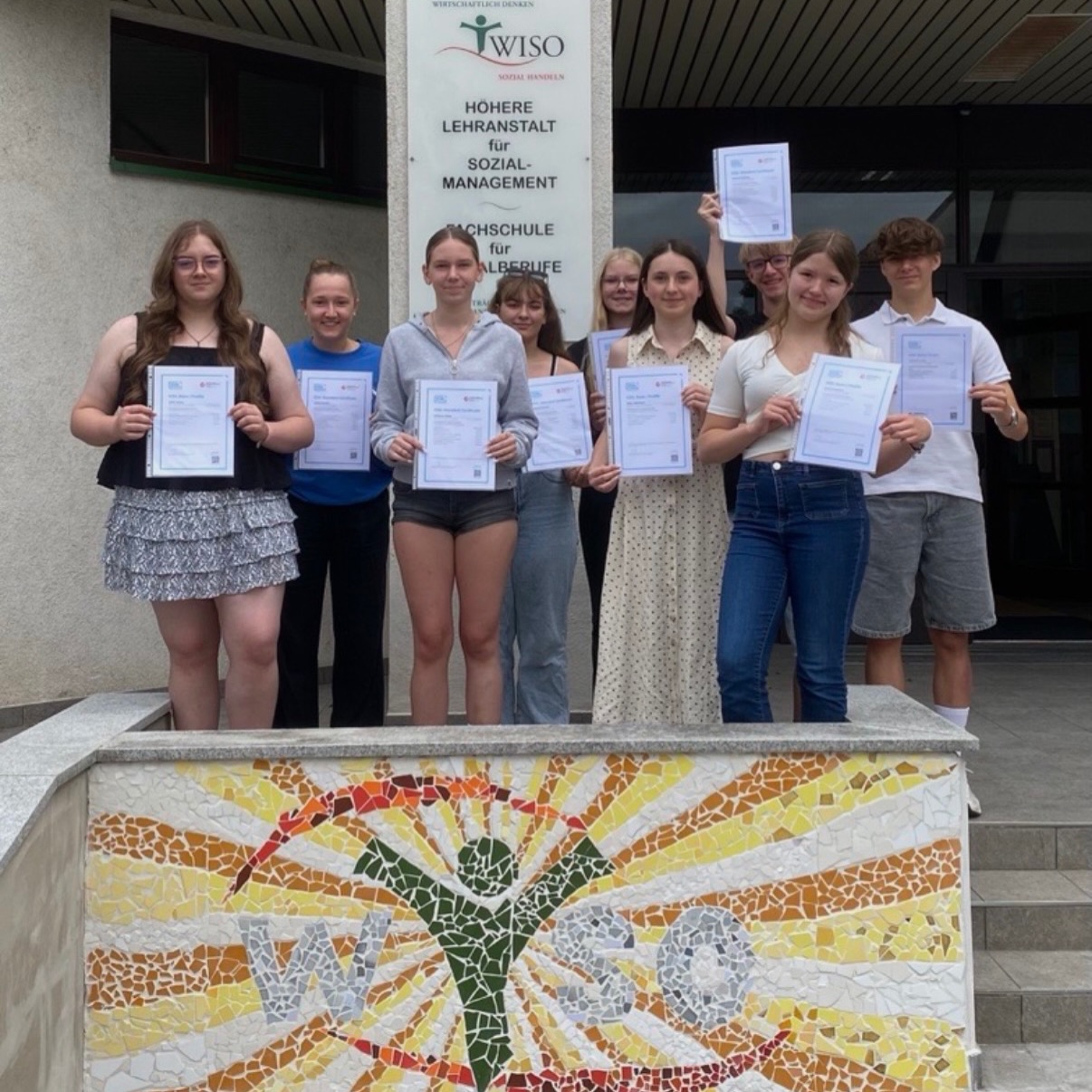 ICDL-Zertifikate 👍 Wir gratulieren!