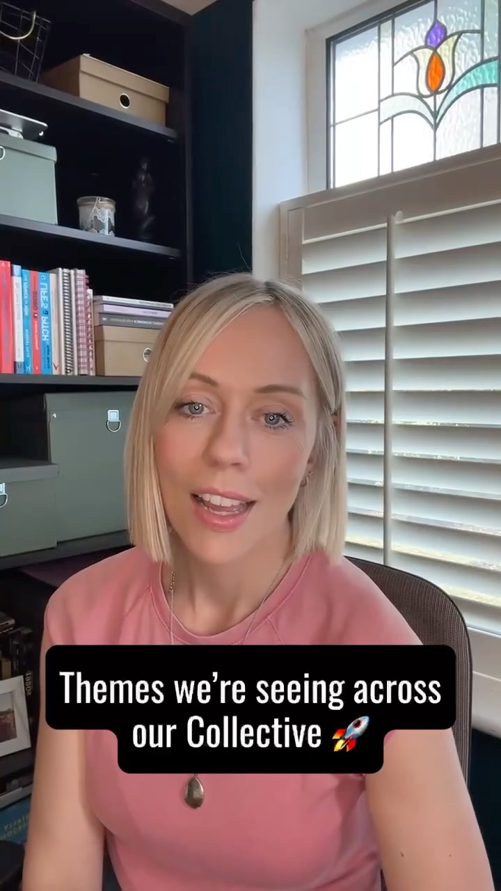 A few themes have been coming up again and again in conversations across the Collective & Accountability Club lately and it’s clear we’re all navigating some similar shifts in the way we work.
✨ Content creation fatigue is real
If creating content feels harder than usual, you're definitely not alone. It's okay to take a break, step back, recharge and come back when your energy returns.
🤝 In person events are having a moment
Everyone seems to be getting back out there and finding huge value in face to face connections. Gentle reminder not to fill every evening in the name of networking, choose the opportunities that genuinely align with what you need right now.
⚙️ Simpler systems, less overwhelm
More business owners are moving towards all in one platforms and streamlining their tech stack rather than juggling endless subscriptions. We've recently done this ourselves and it's been a complete game changer.
Are any of these resonating with you right now? Or is there another trend you're noticing in your business?