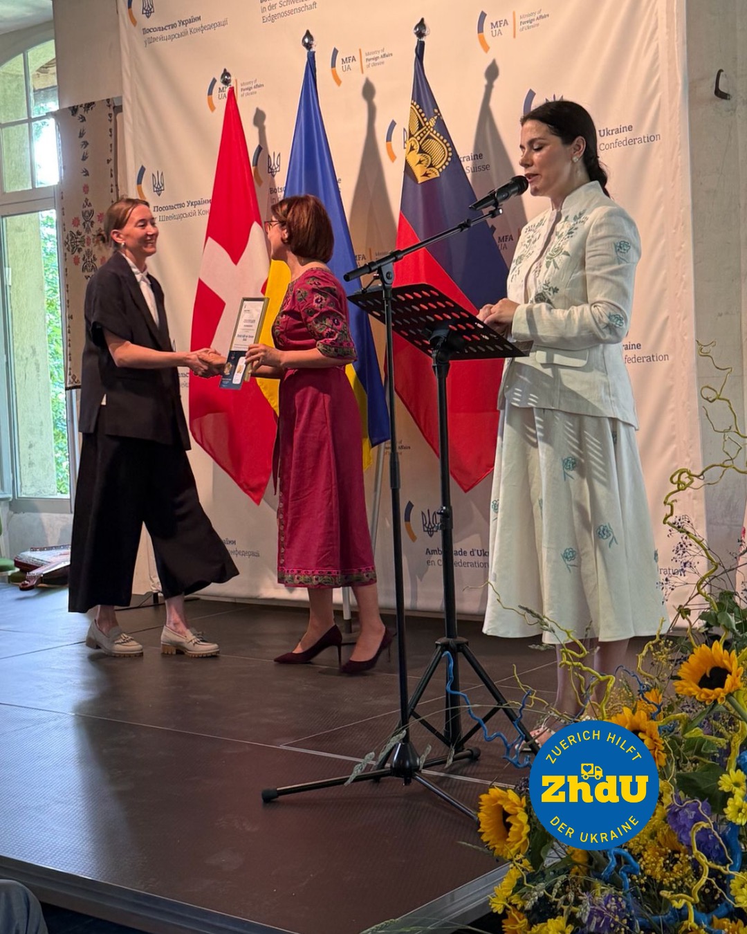 Tomorrow, June 28, is Constitution Day of Ukraine, marking the adoption of the country’s Constitution in 1996.
This week, we were incredibly proud and honoured to receive a Certificate of Appreciation from the Embassy of Ukraine to the Swiss Confederation. It means a lot to us to be recognised among other organisations and individuals supporting Ukraine, standing in solidarity with its people, and upholding the values of freedom, democracy, and international law.
But this recognition belongs to all of you. Your trust, encouragement, and support make our work possible, and we want to share this appreciation with everyone who has been part of this journey.
Thank you for standing with us. Thank you for standing with Ukraine. 🇺🇦
#ConstitutionDayUkraine #ZhdU #Solidarity