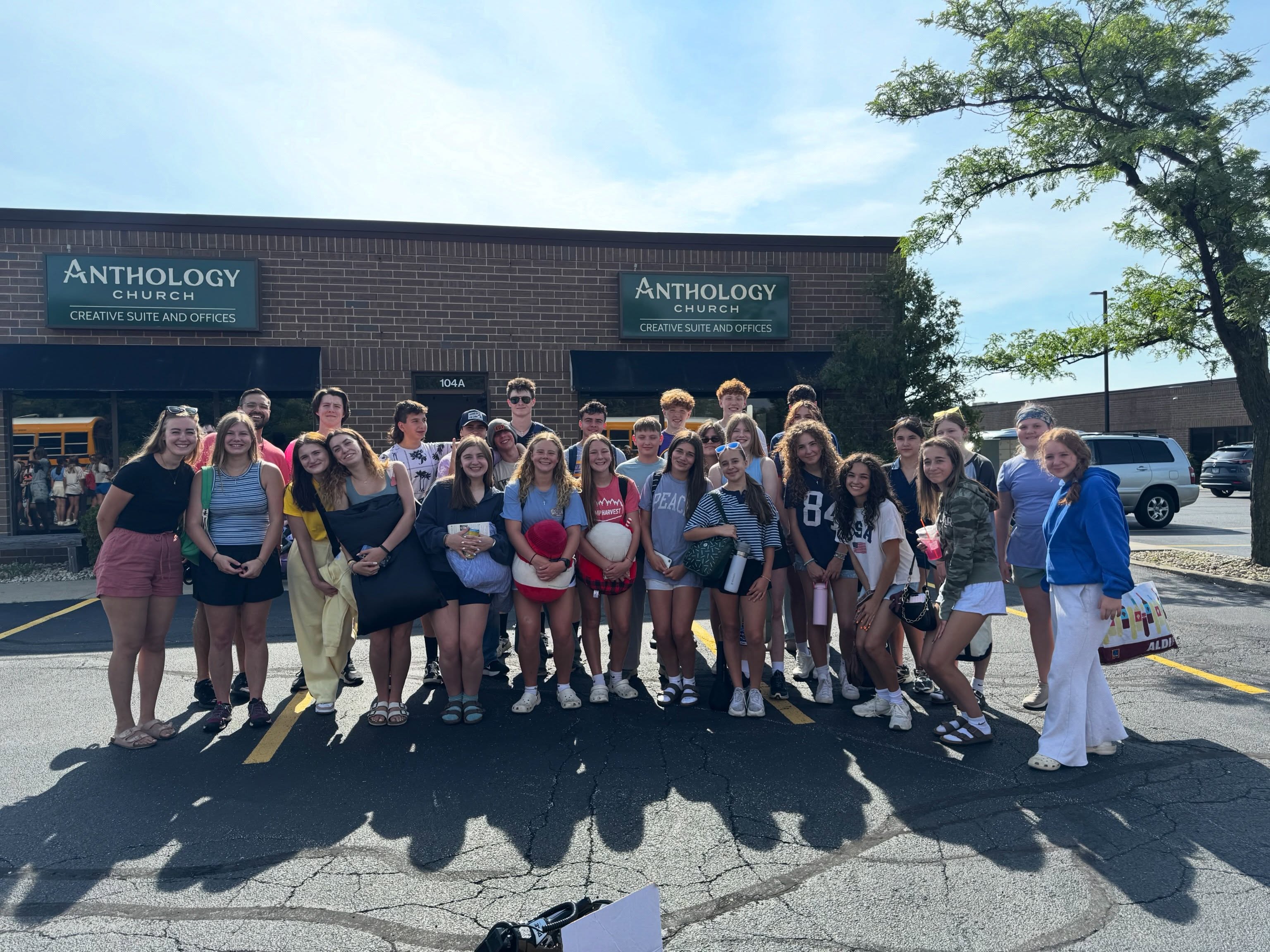Our youth left for camp yesterday and boy were they excited! Reminder that if you took a prayer bracelet for a camper this week, to wear it and be continuously praying for them. Also pray for our leaders and the @campharvestofficial team who bless us all the time!
