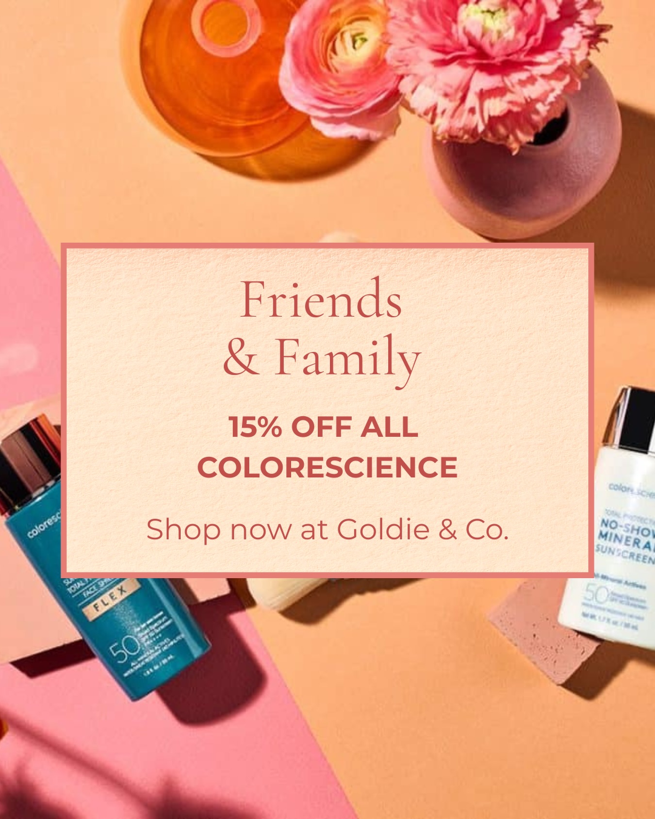 Don’t wait until August… we’re honoring the sale NOW. ✨
Need to restock your skincare? Running low on sunscreen? Thinking about finally trying that product you’ve been hearing about?
Pop in and shop with us today or tomorrow from 9:00 AM–5:00 PM. No appointment. No event. Just open shopping hours.
We’re also excited to support another incredible brand by matching the upcoming Colorescience sale early, so you don’t have to wait until August 4 to save.
Whether you’re looking for daily SPF, skincare, anti-aging products, acne solutions, or just need help finding the right routine, we’re here to help you protect your glow all summer long.
Shopping local means so much to us, and we’re grateful every time you choose to support small businesses like ours. 💛
📍Goldie & Co Skin Medicine | Lodi, CA
🕘 Pop in today & tomorrow • 9:00 AM–5:00 PM