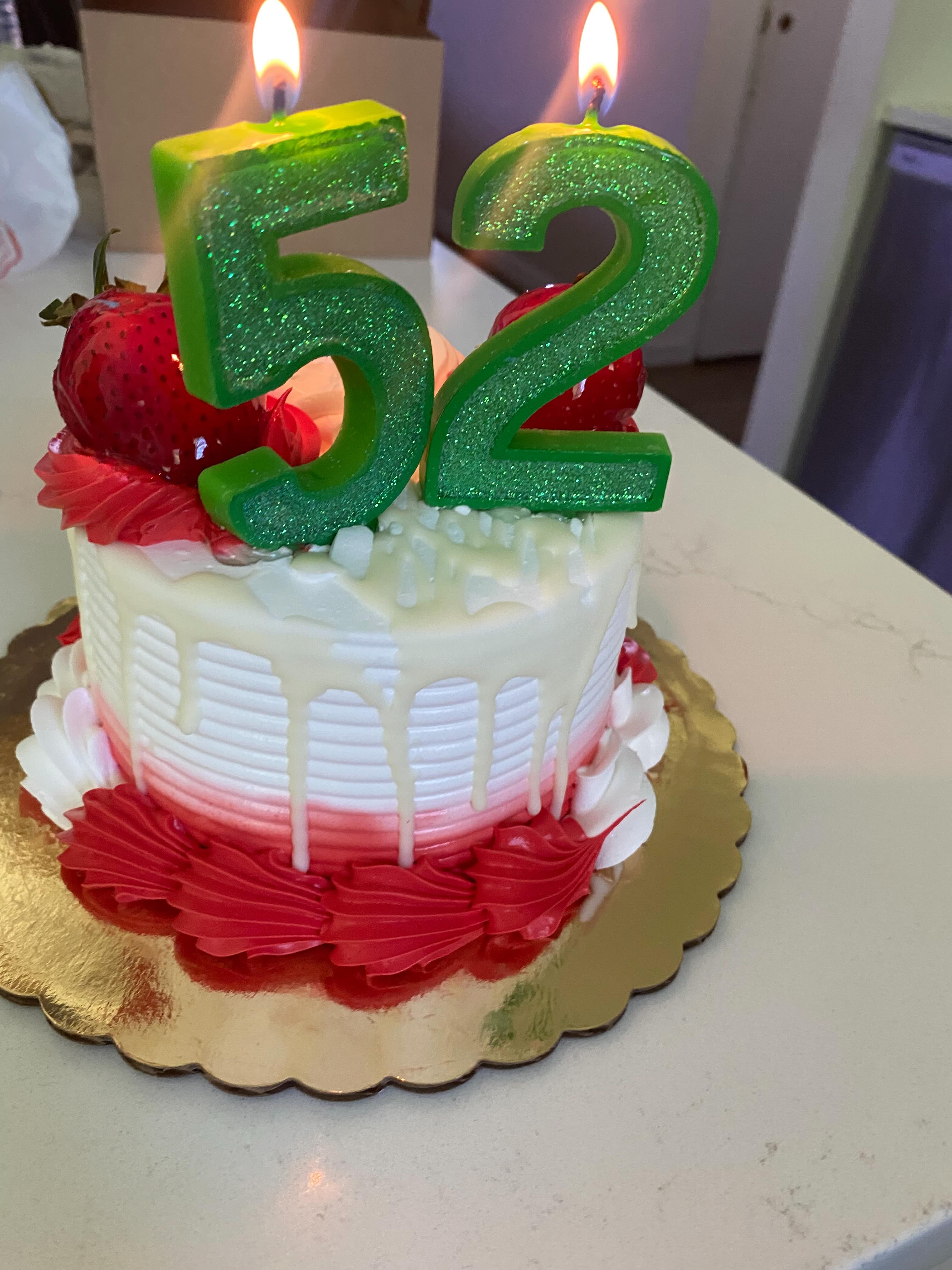 I am overjoyed and grateful for my 52 years of life! Thank you Lord for every breath I take!