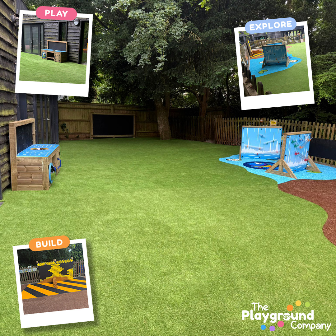 We've returned to Davenies to create another exciting outdoor space!⭐
Complete with Construction Zone, Water Play Area, Mud Kitchen and Creative Play - this is the perfect place for younger pupils to learn, develop and thrive🤸
Read more about this project, and see our other case studies, on our website!
🔗 Link in bio
#PlaygroundDesign #EYFSPlayground #SchoolPlayground