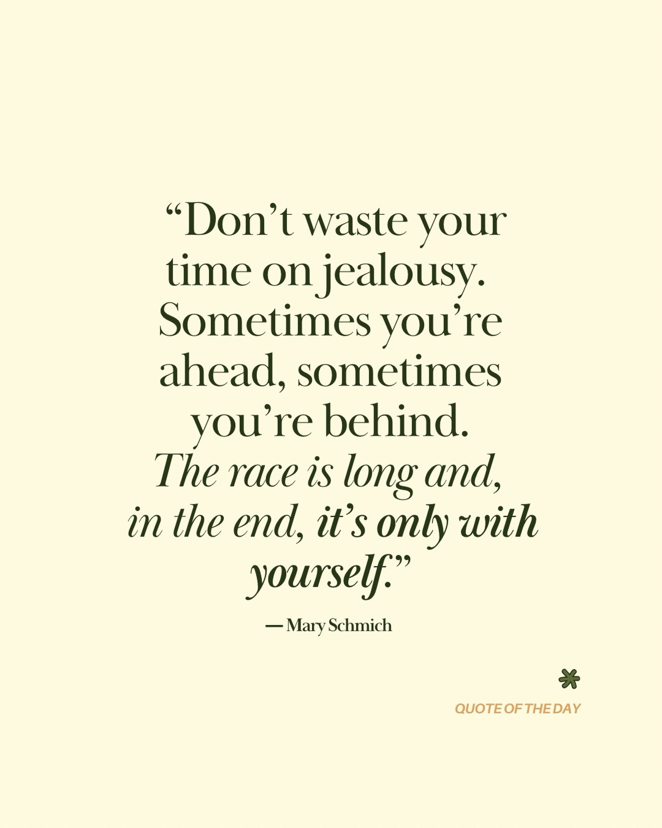 Sharing this here as a gentle reminder to stay rooted in your own rhythm
There will always be seasons where someone else seems further along, but your life is not meant to be measured against theirs.
What matters is whether you are moving with honesty, care, and enough trust to keep going.
Keep your attention on your own becoming🪻