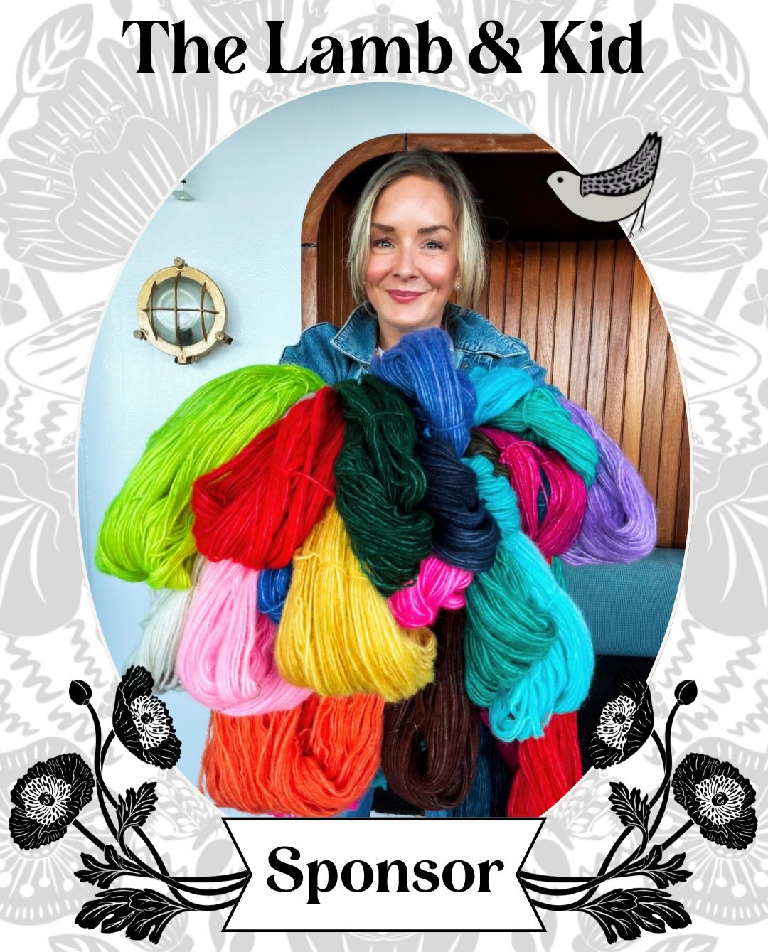 💫Sponsor Spotlight💫
Today we honor The Lamb & Kid as a Woolen Affair Sponsor!
🧶What does it mean to you to sponsor and sell at A Woolen Affair?
We are thrilled to be returning to sell & sponsor at A Woolen Affair this year. Our team has faced a lot of changes since we last vended in 2023 & I’m astounded by the dedication, sense of purpose & love that has come out of that.
The heart of The Lamb & Kid is our team & our community. Our commitment to bring the color, the most beautiful fibers & the fun grows by the day. We know that everyone comes together around Rhinebeck Weekend & A Woolen Affair & we can’t wait to see ALL our friends from around the country & around the world.
🧶What will you be bringing to sell at A Woolen Affair?
We’ll be bringing all The Lamb & Kid favorites – bases & colors – a rainbow across the Tods, the Elmers, the Fletchers, ALL the Birdies & our new base, Georgia.
And we will be bringing a CUSTOM COLORWAY for the event! In addition to yarn, we’ll be toting a plethora of our custom merch. We CAN’T wait!!!
🧶Come meet Lindsay and her creations at A Woolen Affair. Tickets and details in the linktree!