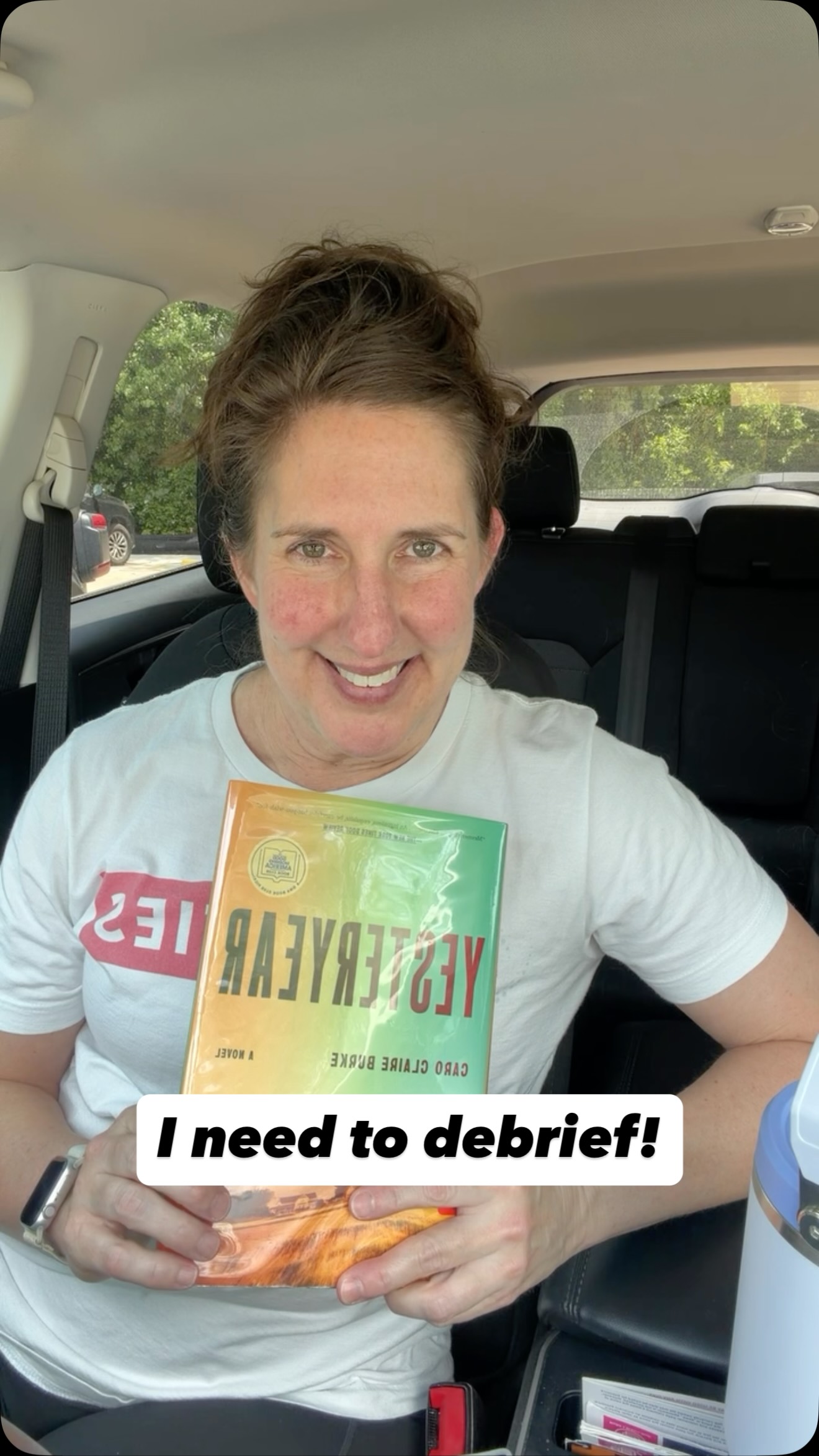 y’all! I need to talk about this book! 📕
please no spoilers in the comments…instead, please DM me so we can discuss this “off the rails” ending!
amazing that this is a first for @caroclaireburke!
bye for now…gotta go find the subreddit….✌️
#yesteryear #unhinged #tradwife #annehathawaywillbetheperfectnatalie #TBR
like read it immediately! then get back to me!