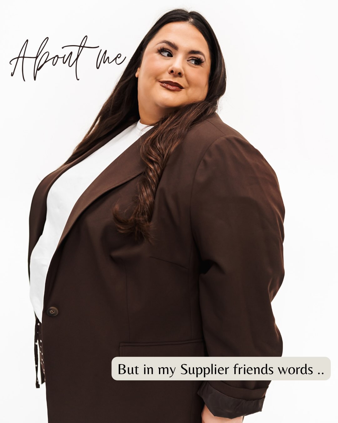 About Me
In my supplier friends words🤎
Saw this and thought this was such a good idea
Inspired by @danirosephotographer
Photos from @thebrandingcollectiveabz day at @thestudioyouseek
Wearing @jewelcosmeticsltd lashes
& thanks to my buddy’s 🫶🏼