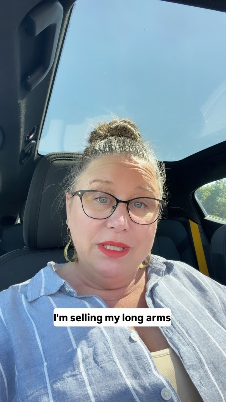 **BIG NEWS**
I am selling my longarms, developing a course on how to open your own quilting, business and the tax implications, and moving to San Diego! If anyone is interested in purchasing one of my longarms, please DM me.
*** SOLD *** Gammill Optimum with a Statler Stitcher MOD E, 30” throat, 12 ft hydraulic table. Computer new in fall of 2021. Full service, upgraded tracks, and harness in 2024. Includes light bar, bobbin winder, and bobbins. $20000 OBO
*** SOLD *** 2022 HandiQuilter infinity 26 with Pro-Stitcher. Bobbin winder and bobbins included. She is currently in for service so she’ll come to you fresh. Asking $15,000.
Both pick up only. Serious inquiries only please
This chapter of my quilting business is closing so a new one can open. The Quilters CFO courses are coming soon and I cannot wait to show you what’s next.
#LongamQuilting #longarmforsale #handiquilter #gammill