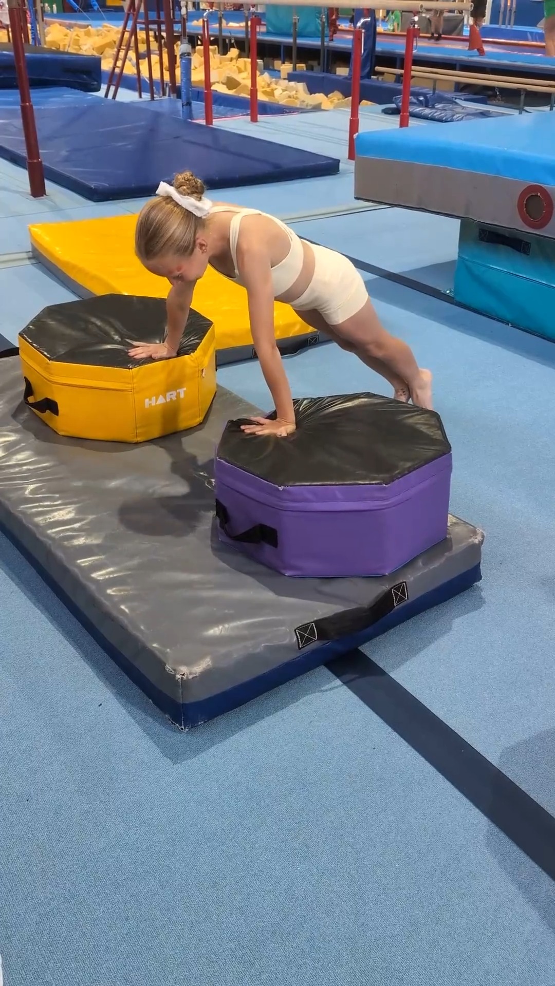 💥 Big vaults don't just happen... they're built.
Team Lyra and Phoenix have been putting in the work on their Tsuk vault drills, focusing on the ingredients that make great vaulting: ⚡ speed, 💪 power and 🚀 pop.
Here's the secret... most of that work doesn't happen over the vault table.
It happens in the drills. The repetitions. The little details. Because the best vaults are built from the ground up, long before the table ever comes into play.
Trust the process. The big skills are coming! 💙⭐