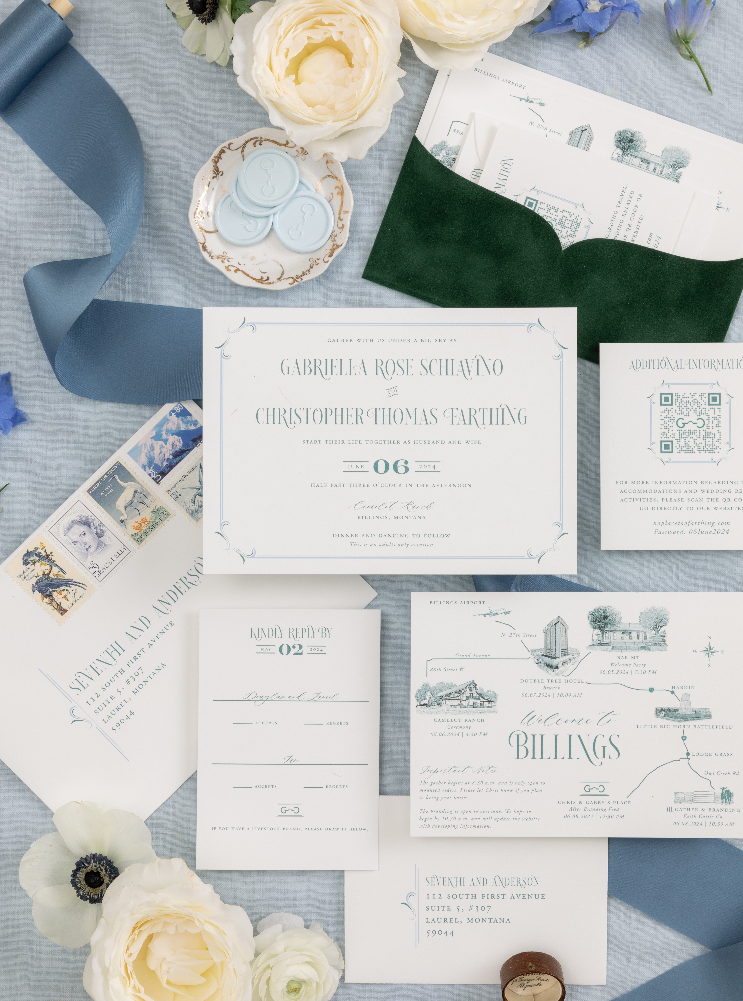 Your wedding invitation suite is the first glimpse into your celebration. It sets the tone, tells your story, and builds anticipation long before your guests arrive. ❤️
We're especially drawn to layered textures, thoughtful details, and timeless craftsmanship—and Janeil of @seventhandanderson delivers every time. Her artistry transforms paper into an experience, creating the perfect first impression for an unforgettable wedding weekend. 💌👏
Wedding Planning: @katietaylorevents21
Custom Stationer: @seventhandanderson
Photography: @julianamary
#katietaylorevents #weddingplanner #weddingplanning #luxuryweddingplanner #destinationweddingplanner #montanawedding #weddinginvitationsuite #weddinginvitation