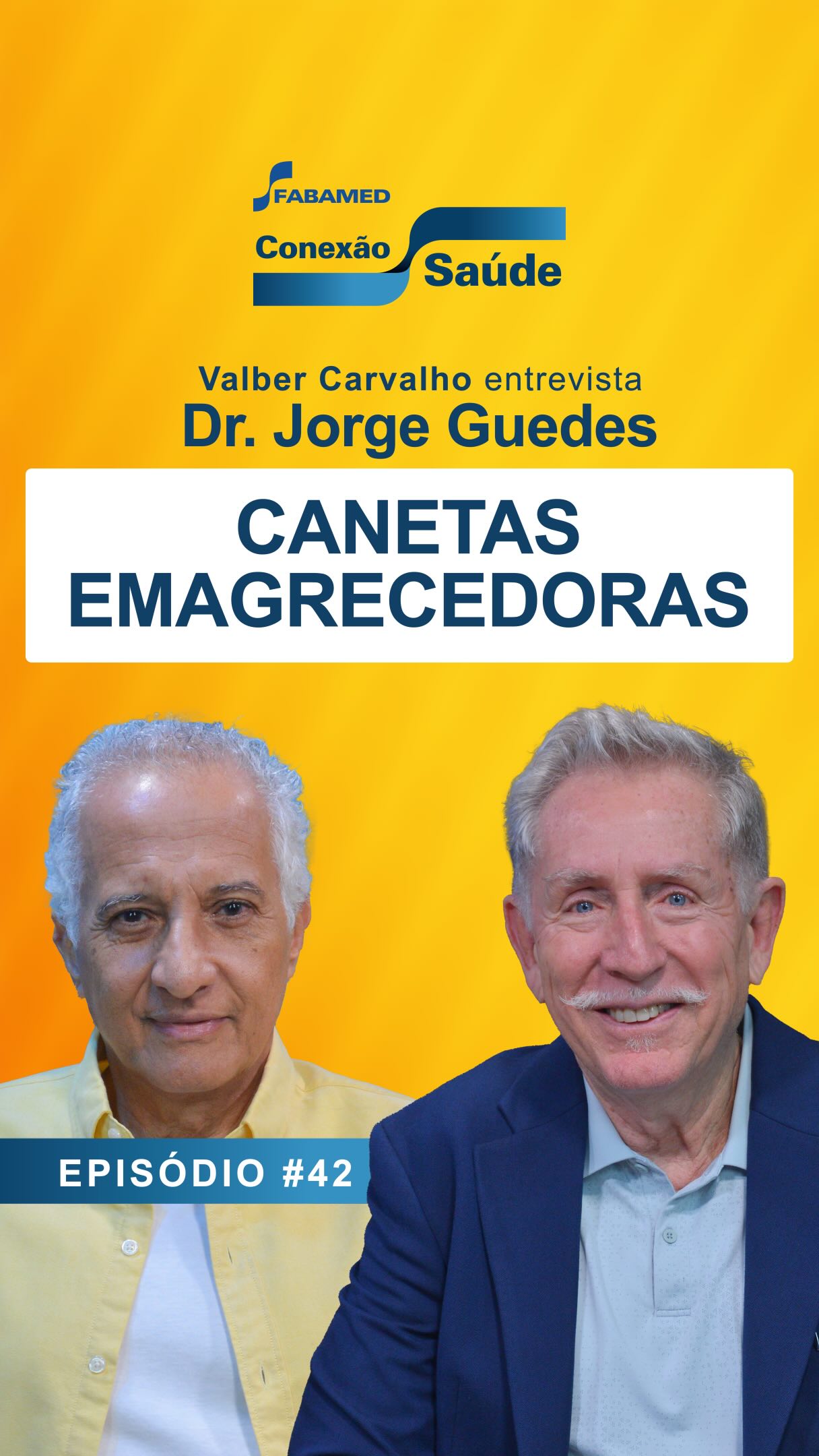Este é um trecho do episódio #42 do Conexão Saúde, onde Valber recebe o Dr. Jorge Guedes. Médico gastroenterologista, cientista e pesquisador, ele é um renomado formador de novos médicos e coordenador de diversas residências médicas na Bahia.
📌 Assista o vídeo e entenda sobre canetas emagrecedoras:
- O que são e como funcionam as canetas
- Uso “recreativo” x Uso responsável com orientação médica
- Impacto no sistema digestivo
- Efeitos colaterais
Episódio completo disponível no YouTube.
Inscreva-se no canal e acompanhe novos episódios do Conexão Saúde, toda semana.
#CanetasEmagrecedoras #ConexãoSaúde #Gastroenterologia #EmagrecimentoSaudável Saúde BemEstar