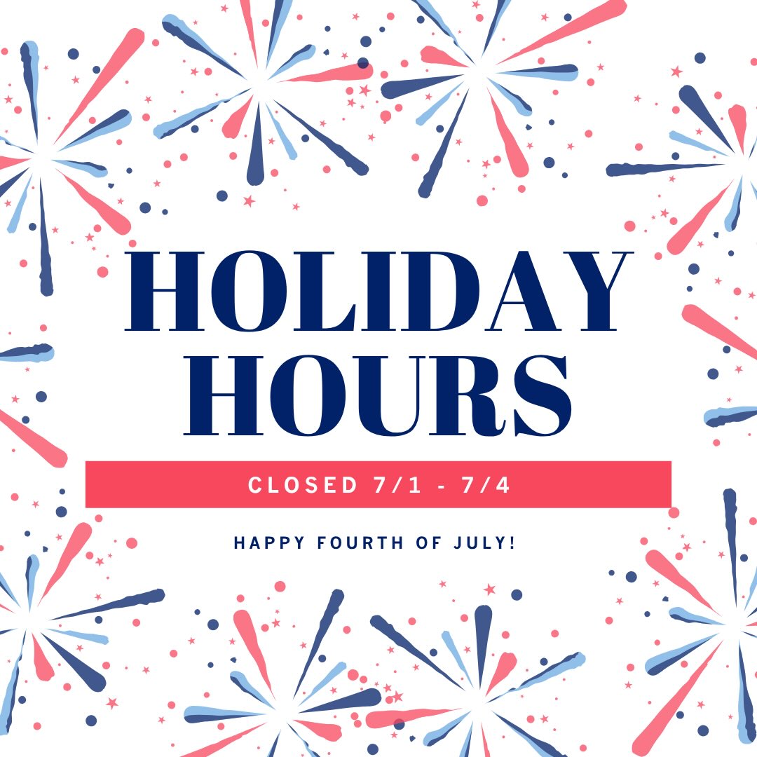 Holiday Hours ❤️🤍💙
Our shop will be closed July 1 - July 4 for Summer Holiday. Fulfillment and shipping will resume July 6.