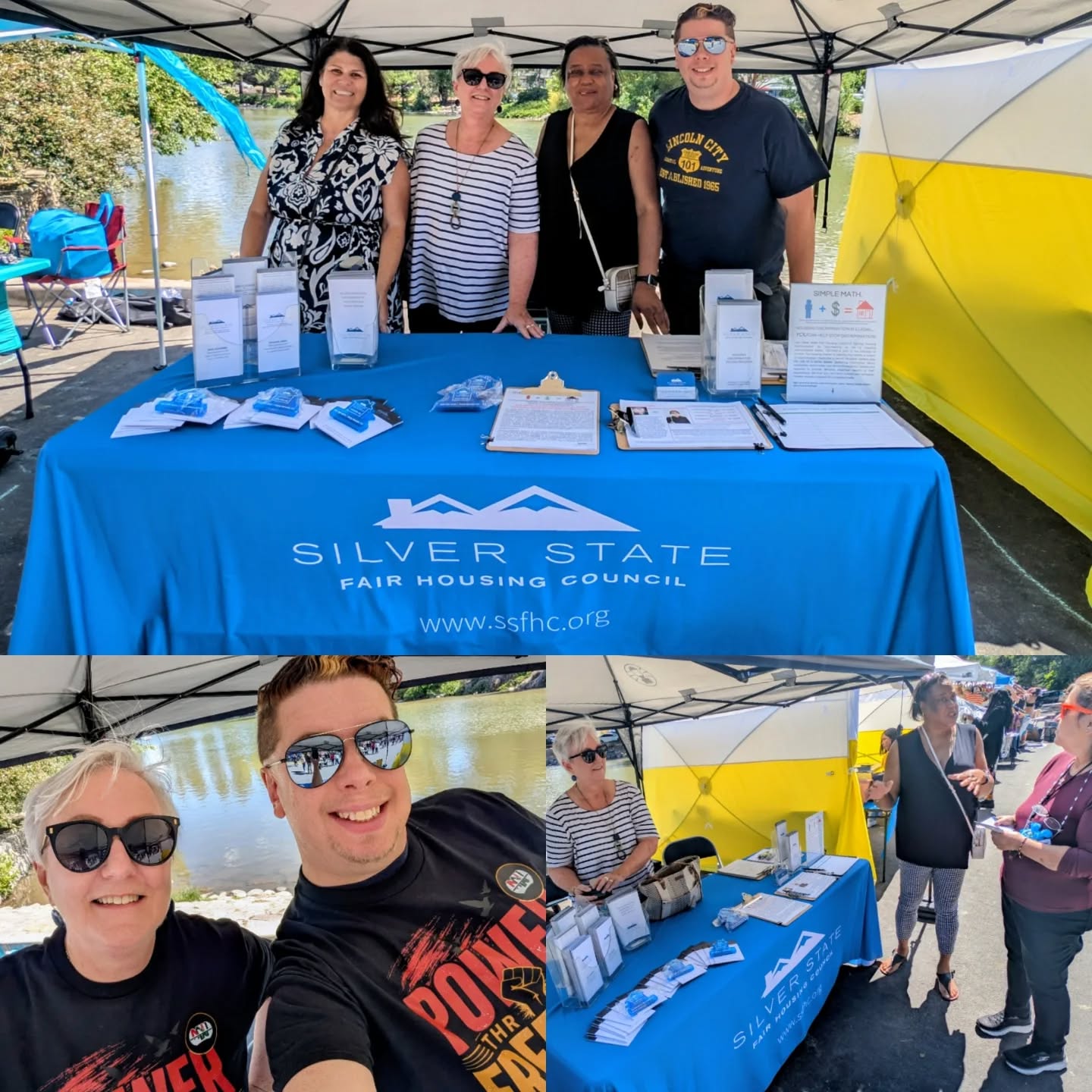 Silver State Fair Housing at @NNBCAS Juneteenth Celebration today! Providing resources to the community. A beautiful day for it! #fairhousing #inthistogether #juneteenth #zakunscripted