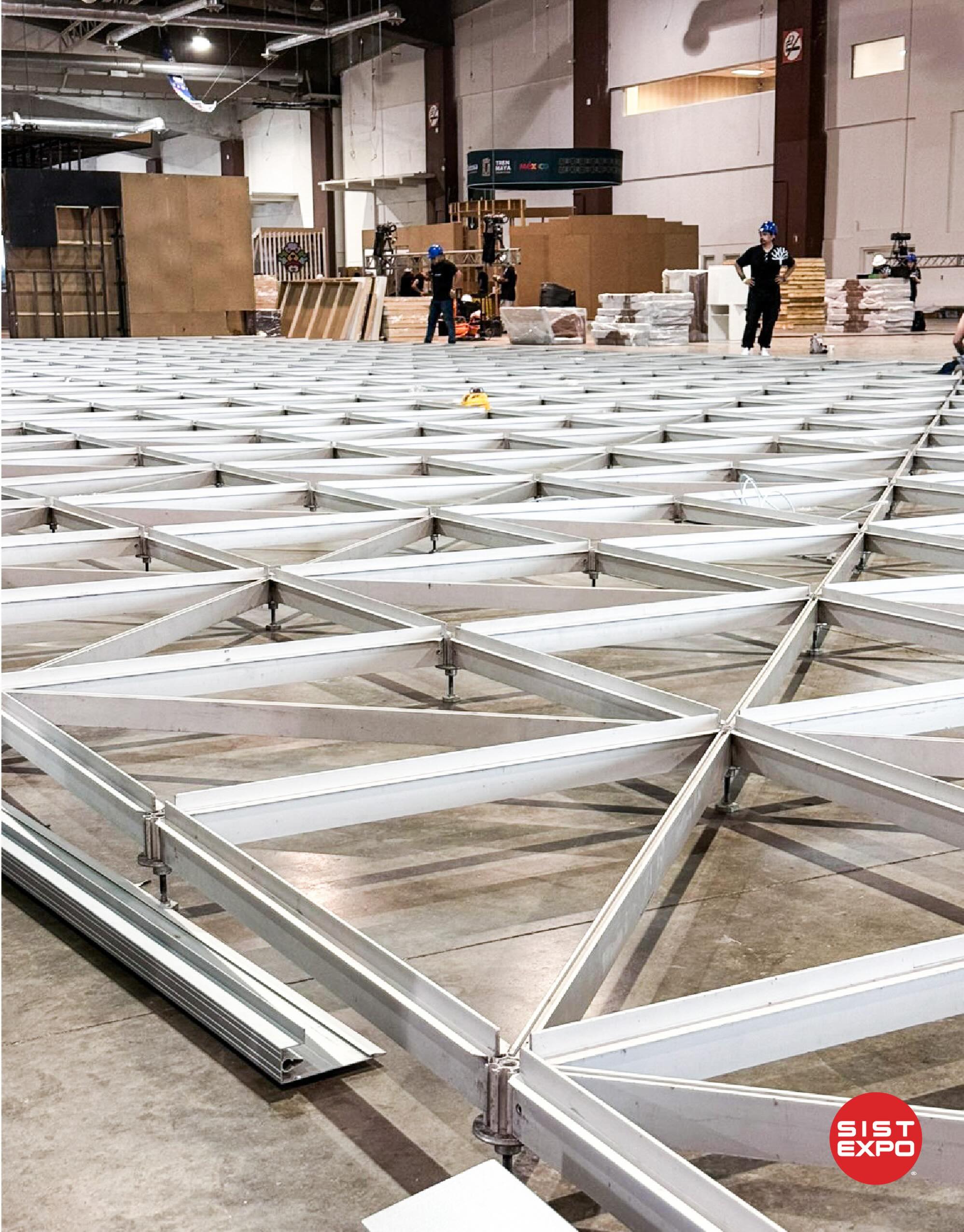 THE INVITATION BEGINS BENEATH YOUR FEET.
A raised floor subtly tells visitors they’re entering a unique space. It creates presence, defines your brand, and transforms a booth into an experience and naturally invites people to step inside. Exceptional exhibits are built from the ground up.
#SISTEXPO #ExhibitionDesign #TradeShowBooths #EventProduction #wemakeithappen