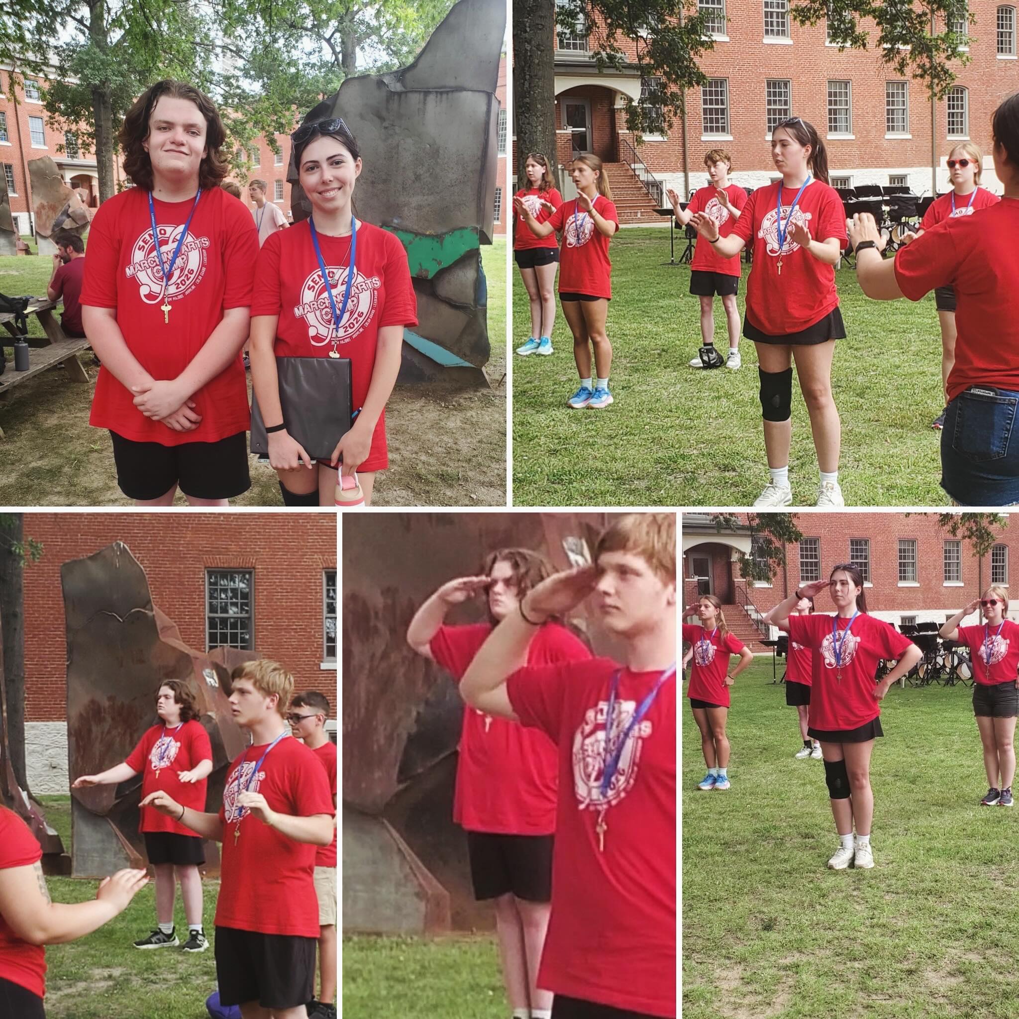 Our CE band students have been experiencing music opportunities this summer! Our drum majors, Harper Geis and Zeke Gerler, recently attended Drum Major Camp at SEMO. Eli Fry, Everett Snyder, and Oliver Stoffel participated in Mr. Goot's Jazz Combo for the Southern Illinois Music Festival. Abigail Arena will perform with the Southern Illinois Music Festival Orchestra this weekend for their final performances celebrating America at 250. Great job, students!