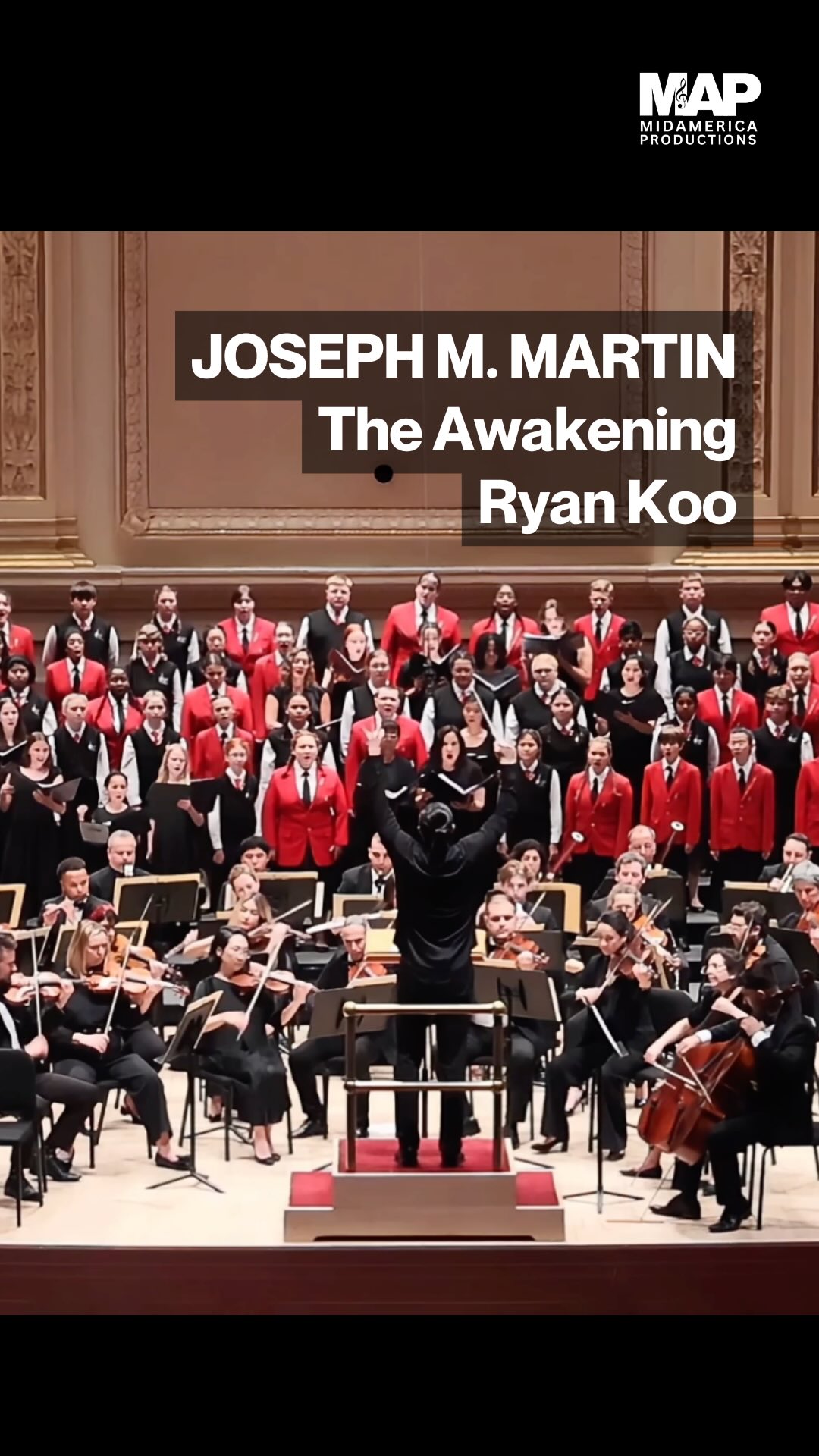 🎶 A moving tribute at Carnegie Hall. Dedicated to the memory of Stephen Pu, this concert featured Joseph M. Martin’s The Awakening, conducted by Ryan Koo and performed with the New England Symphonic Ensemble. 🎻
✨ Participating Choruses:
New World Singers and Presto Choir, Columbus, OH (Jeanne M. Wohlgamuth, Director)
Athena Women’s Chorus of Los Angeles Athletic Club, Los Angeles, CA (Ryan Koo, Interim Conductor)
The Elm City Girls’ Choir, New Haven, CT (Rebecca Rosenbaum, Director)
The United Girls’ Choir, New Haven, CT (Rebecca Rosenbaum, Director)
Princeton Girlchoir of Westrick Music Academy, NJ (Lynnel Jenkins, Director)
Congrats to all the performers for this memorable Carnegie Hall moment. ✨
#CarnegieHall #OntheMAP2026 #ChoralMusic