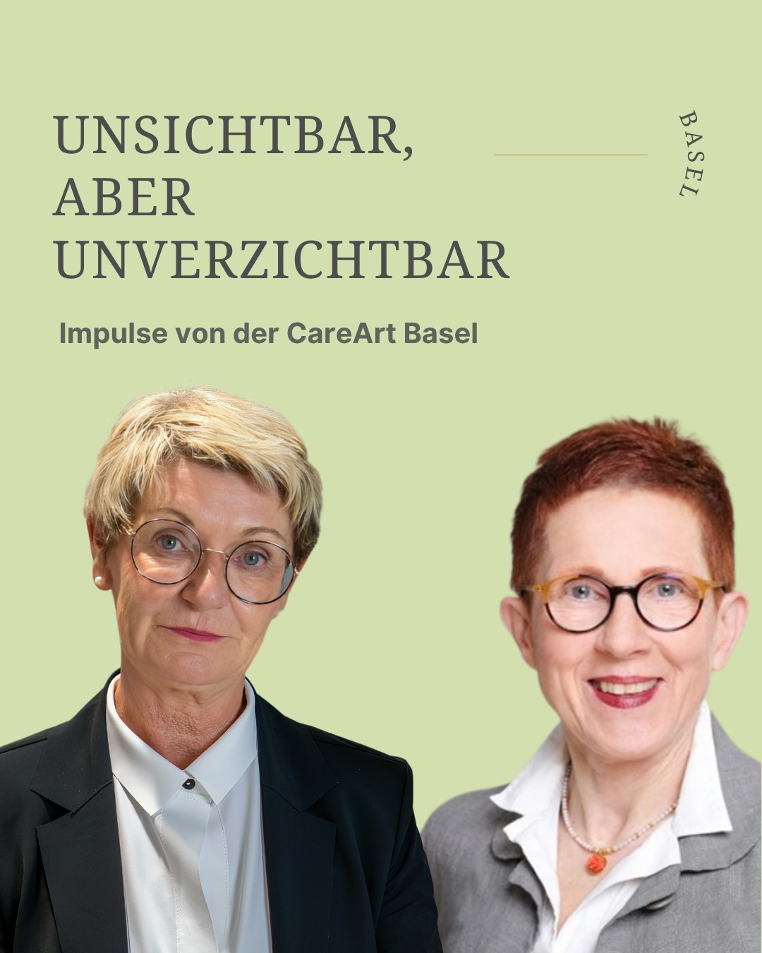 Unsichtbar, aber unverzichtbar – Impulse von der CareArt Basel
Die CareArt Basel stand unter dem Motto, Zwischenräume nutzen und Unsichtbares sichtbar machen. Genau dieser Gedanke hat Prof. Dr. Ruth Anna Webers Keynote-Beitrag „Unsichtbar, aber unverzichtbar“ geprägt.
Im Mittelpunkt standen Frauen 50+ in der Gesundheitswirtschaft: erfahrene Mitarbeiterinnen, Führungskräfte, Pflegefachpersonen und Gestalterinnen des Alltags, deren Wissen, Stabilität, Reflexionsfähigkeit und Beziehungskompetenz häufig eine tragende Rolle spielen, ohne immer angemessen wahrgenommen zu werden.
Aus Sicht der Business Academy ist dieses Thema eng mit Personalentwicklung, Organisationsentwicklung und zukunftsfähiger Qualifizierung verbunden. Wenn Gesundheitsorganisationen dem Fachkräftemangel, Generationenwandel und steigenden Anforderungen begegnen wollen, müssen sie genauer hinschauen: Welche Kompetenzen sind bereits vorhanden? Welche Potenziale bleiben unsichtbar? Und wie können diese gezielt gestärkt, anerkannt und lebensphasenorientiert weiterentwickelt werden?
Die CareArt Basel bot dafür einen besonderen Rahmen. Die Organisation war sehr gelungen, die Workshops waren vielfältig, interessant und teilweise sehr berührend. Besonders wertvoll waren die Gespräche in den Zwischenräumen: Begegnungen mit Referentinnen und Teilnehmenden, die unterschiedliche Perspektiven eingebracht und neue Verbindungen ermöglicht haben.
Wir nehmen viele fachliche Impulse, persönliche Begegnungen und Denkanstöße mit.
Die CareArt Basel hat gezeigt, dass Innovation im Gesundheitswesen nicht nur durch große Konzepte entsteht, sondern auch dort, wo Menschen einander zuhören, Erfahrungen teilen und das sichtbar machen, was im Alltag oft übersehen wird.
#careartbasel #pflege #fraueninderpflege