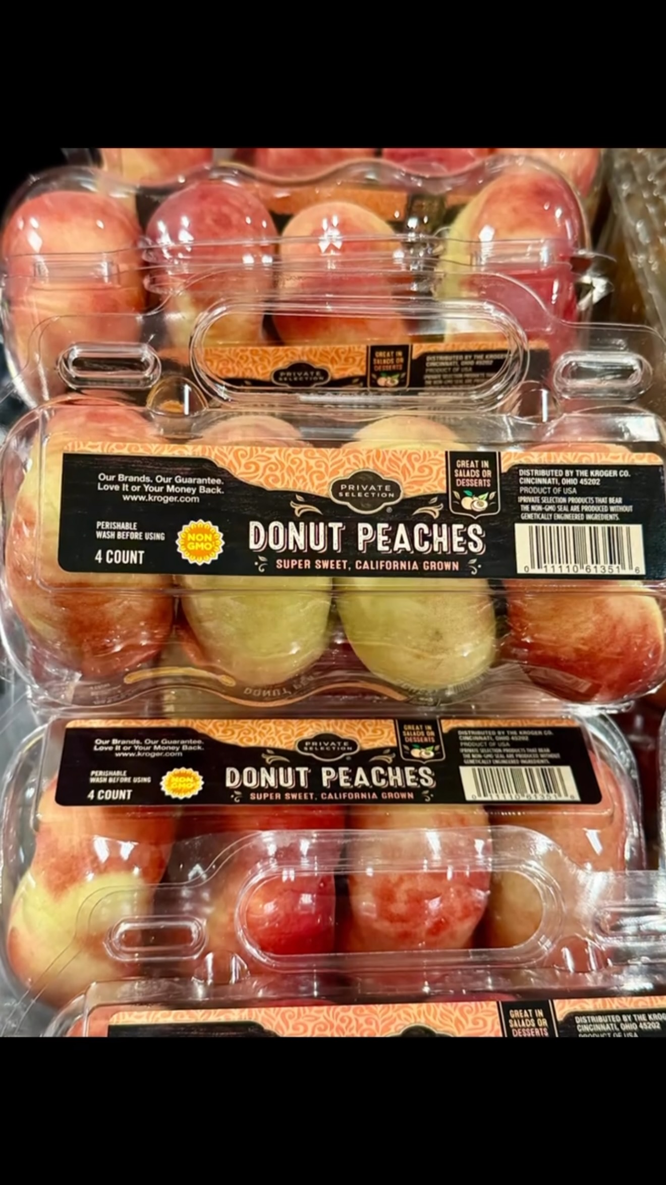 What kind of donut is this??? #peachdonuts #weird #healthtips