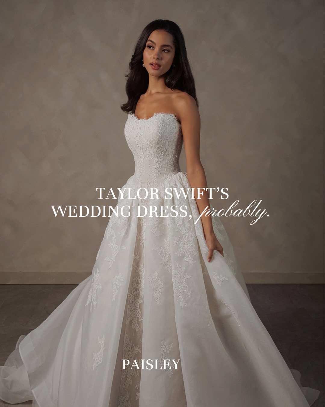 Our stylistsâ dress predictions for the royal wedding weâve been waiting for: Taylor Swift & Travis Kelce are getting married this 4th of July weekend! Sheâs a Showgirl, a Lover, and a Tortured Poet, so weâre expecting her gown to be as fabulous & romantic as she is.
Weâre thinking sheâll wear a clean, classic, & understated dress with modern touches, like a basque waist, structured corset, or a little vintage lace. Taylorâs style has certainly evolved over the years, but after wearing endless amounts of rhinestones and glitter on world tours, weâre predicting a simple yet confident style.
Which wedding dress do you think @taylorswift would wear? #TaylorSwift #TravisKelce
/
wedding dress, bridal boutique, bride to be, wedding inspiration, bridal fashion, taylor swift style, romantic wedding, taylor swift travis kelce wedding