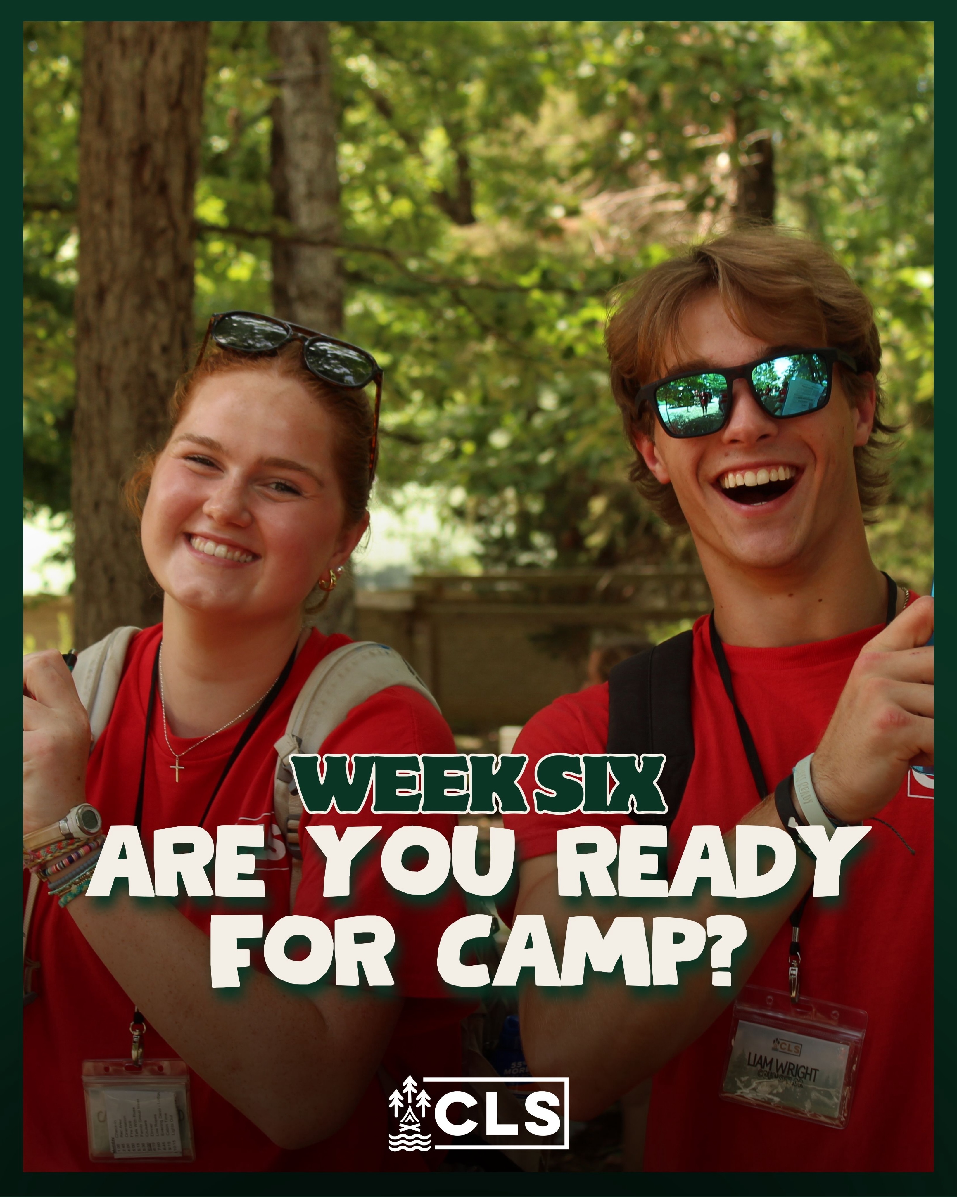 WEEK 6 STARTS TOMORROW
