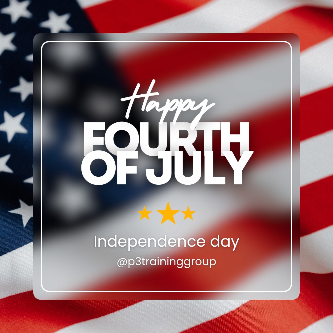 The best time to think about safety is before you need it.
Whether you're heading to a festival, a fireworks show, or a packed public space this Fourth of July ā trust your instincts, know your exits, and have a plan with your people.
From all of us at P3 Training Group ā have a safe and celebratory holiday!