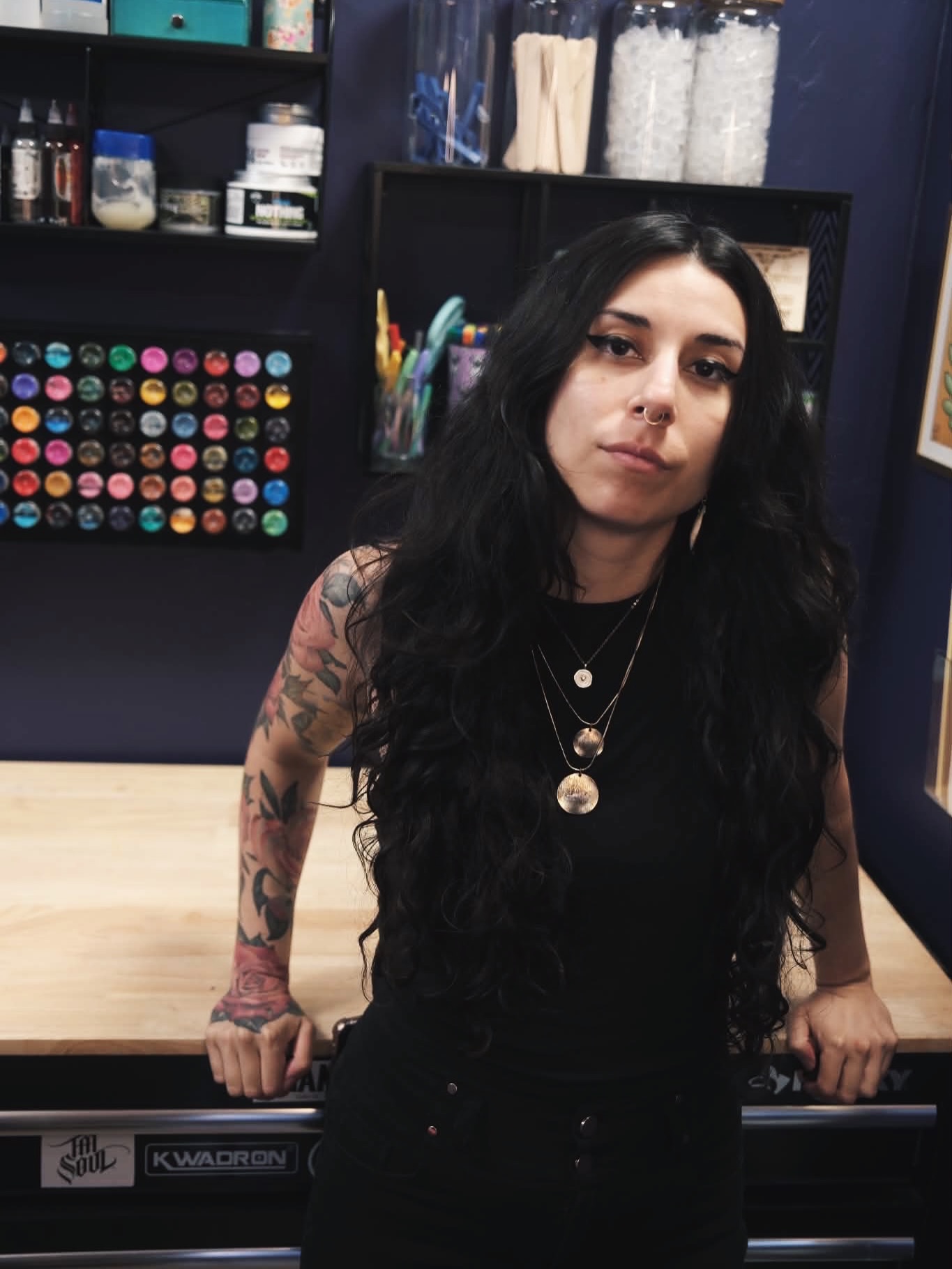 Meet Maria! The artist behind @flarewolves ✨
We are so excited that Maria has joined the team! Maria has been tattooing since 2022 and specializes in color realism and illustrative work. Known for her vibrant colors, attention to detail, and creative approach, she loves helping clients bring their ideas to life through custom tattoos. She is a versatile artist ready to tackle a wide range of projects. Whether you’re looking for a bold custom piece or something inspired by your favorite imagery, Maria loves collaborating with clients to create tattoos that are uniquely theirs.
Check out more of her work on her Instagram! Click the link her in bio to book!