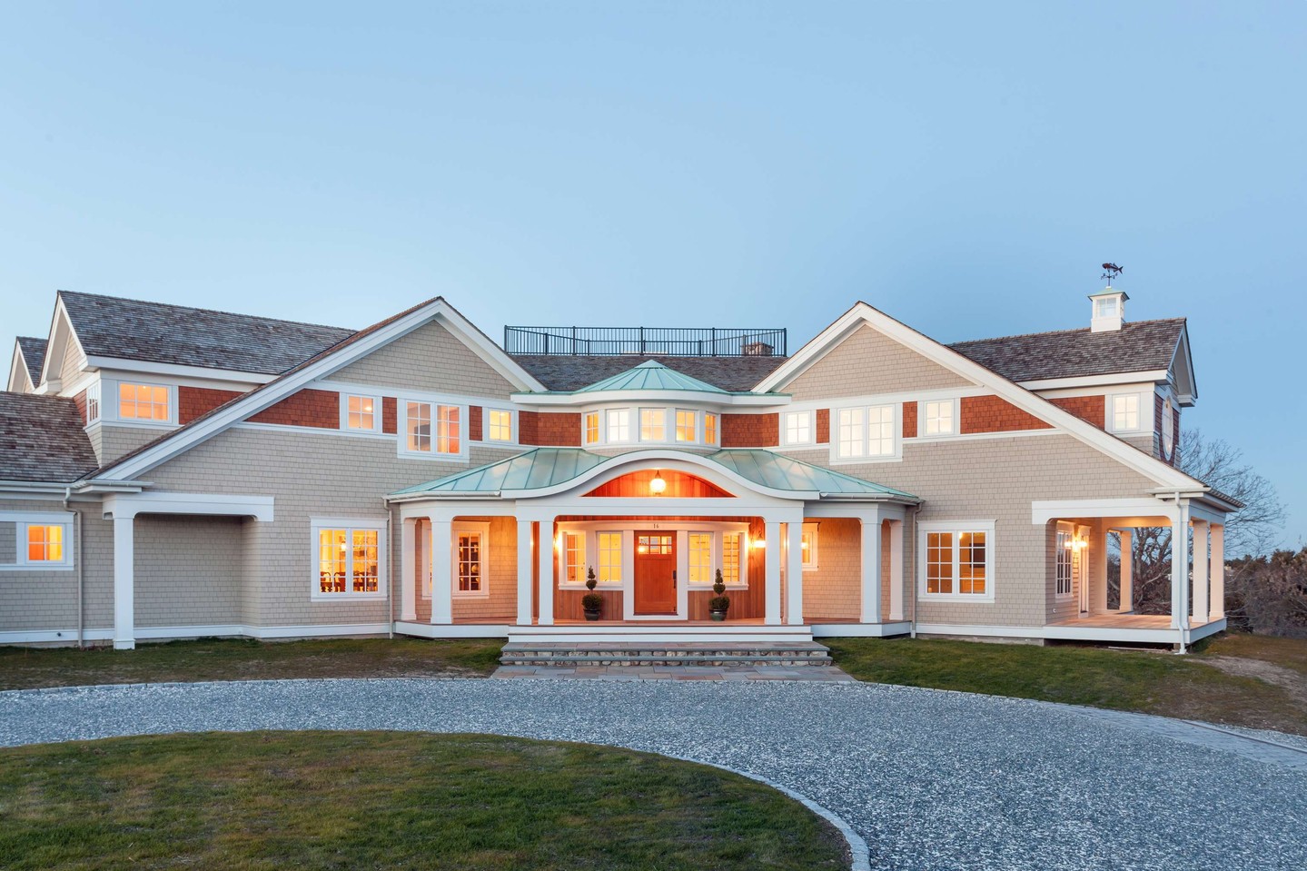 As the sun sets, this coastal residence comes to life.
Set on 10.5 acres with cove, salt marsh, and ocean vistas, this custom home was designed for gathering, unwinding, and taking in the landscape from every level. Warm evening light highlights the home’s shingle detailing, covered porches, rooftop widow’s walk, and layered outdoor living spaces.
Built by Cape Associates with architecture by @catalyst_arch_interiors , the home also achieved Tier III certification through the MA Residential New Construction Program and performs 45% more efficiently than code requires.
Photography by: @dancutronaphoto
Explore this project and more in our website portfolio.
#CapeAssociates #CustomHomeBuilder #CustomHomes #CoastalArchitecture #ResidentialArchitecture #LuxuryHomeBuilder #NewEnglandHomes #CapeCodHomes #EveningArchitecture #ArchitectDesigned #HighPerformanceHomes #EnergyEfficientHomes #CatalystArchitecture #CoastalLiving #Craftsmanship