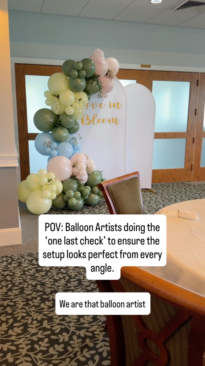 Sorry not sorry 😂
We always will do a final check protocol before leaving a venue!!
Stand in the middle✅
Walk right ✅
Walk left ✅
Squat and look ✅
Walk away and walk back through camera ✅
Move a balloon 1cm and move it back✅
Leaves venue
Still zoom in to all the photos😂
Like or comment if you feel the same! 💕
#balloongarland #smallbusiness #balloonartist
