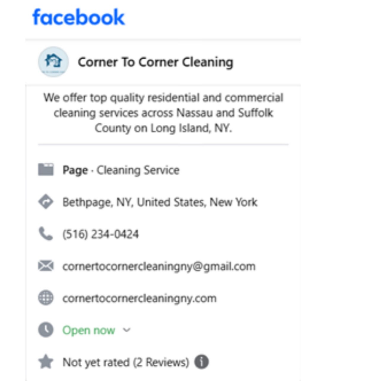 One of the biggest compliments we can receive isn’t just a five-star review…
It’s when someone recommends us to their friends, neighbors, or local Facebook community.
Knowing that people trust us enough to put our name behind their recommendation means everything to us.
Thank you to everyone who has supported our small, locally owned Long Island business. We truly appreciate every recommendation, referral, and kind word.
We’re grateful for the opportunity to continue serving families across Long Island. 🩵
📍Serving Nassau County, Suffolk County & the Hamptons.
📲 DM us or call/text 516-234-0424 for a free estimate or cleaning inspection.
🌐 www.cornertocornercleaningny.com